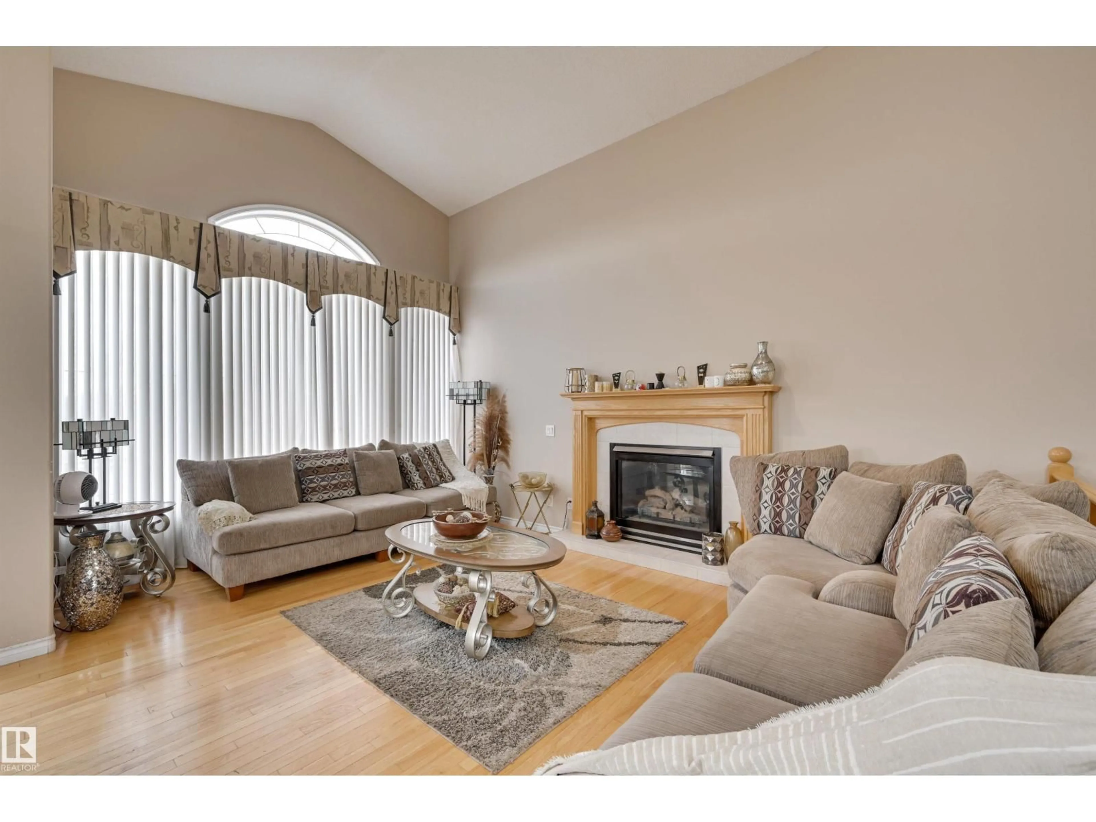 Living room with furniture, unknown for NW - 15532 103 ST, Edmonton Alberta T5X6B3