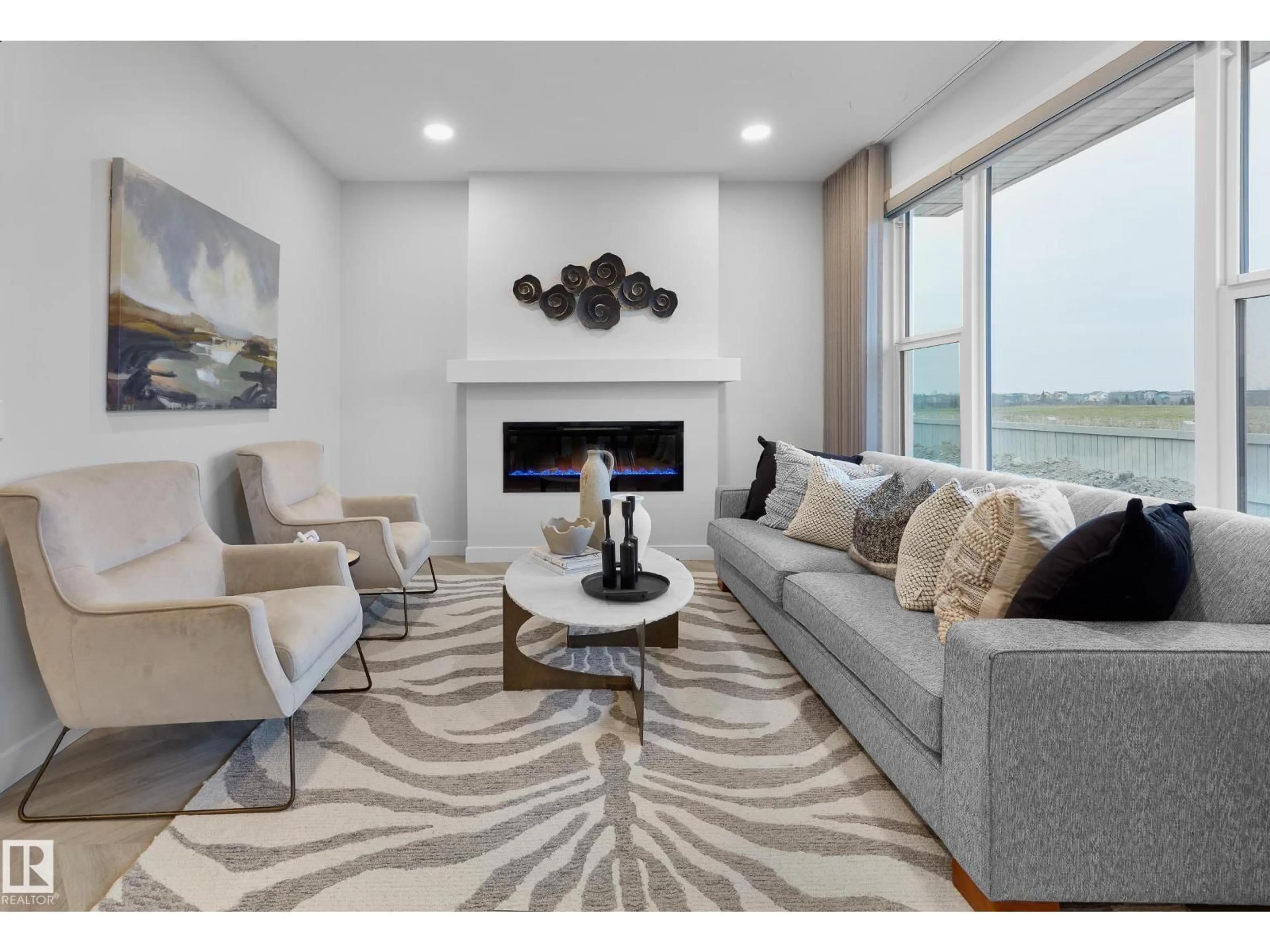 Living room with furniture, unknown for 2034 MUCKLEPLUM LI, Edmonton Alberta T6X3J9