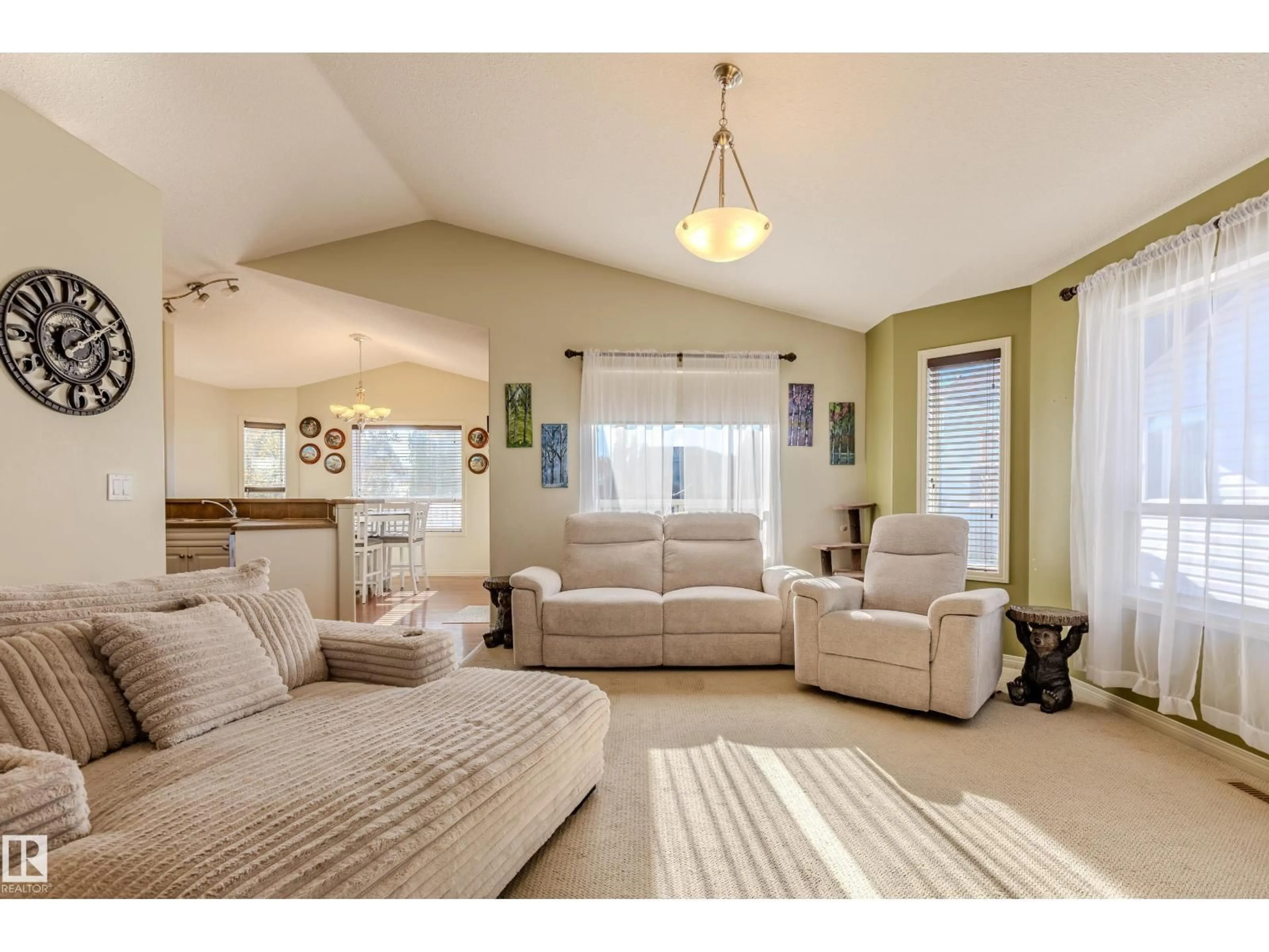 Living room with furniture, unknown for 9309 106 AV, Morinville Alberta T8R1T9