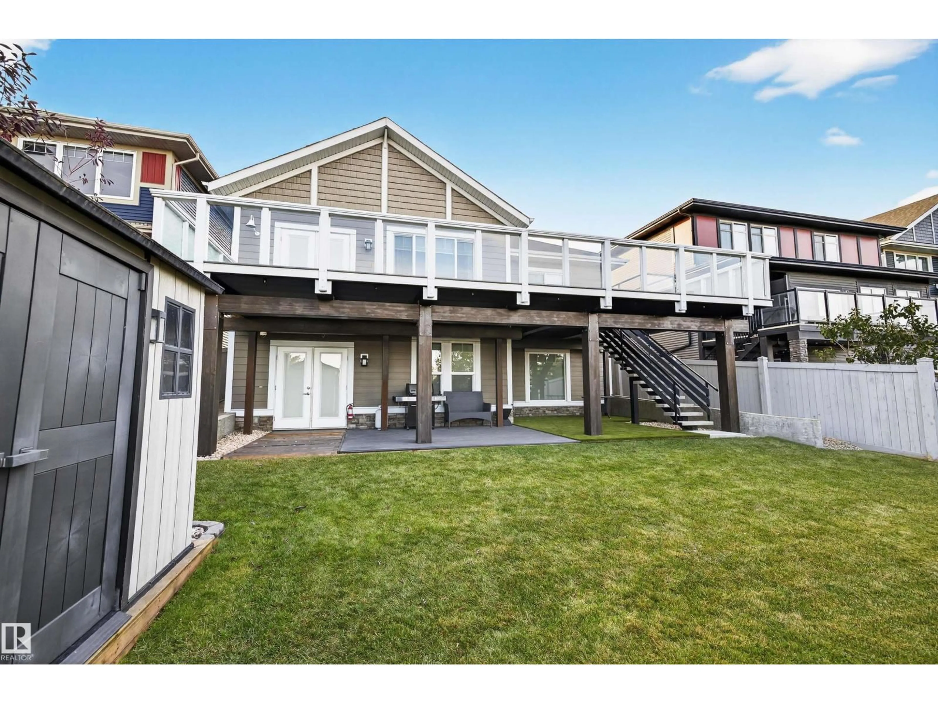 Home with vinyl exterior material, mountain view for 7451 COLONEL MEWBURN RD, Edmonton Alberta T5E6V6