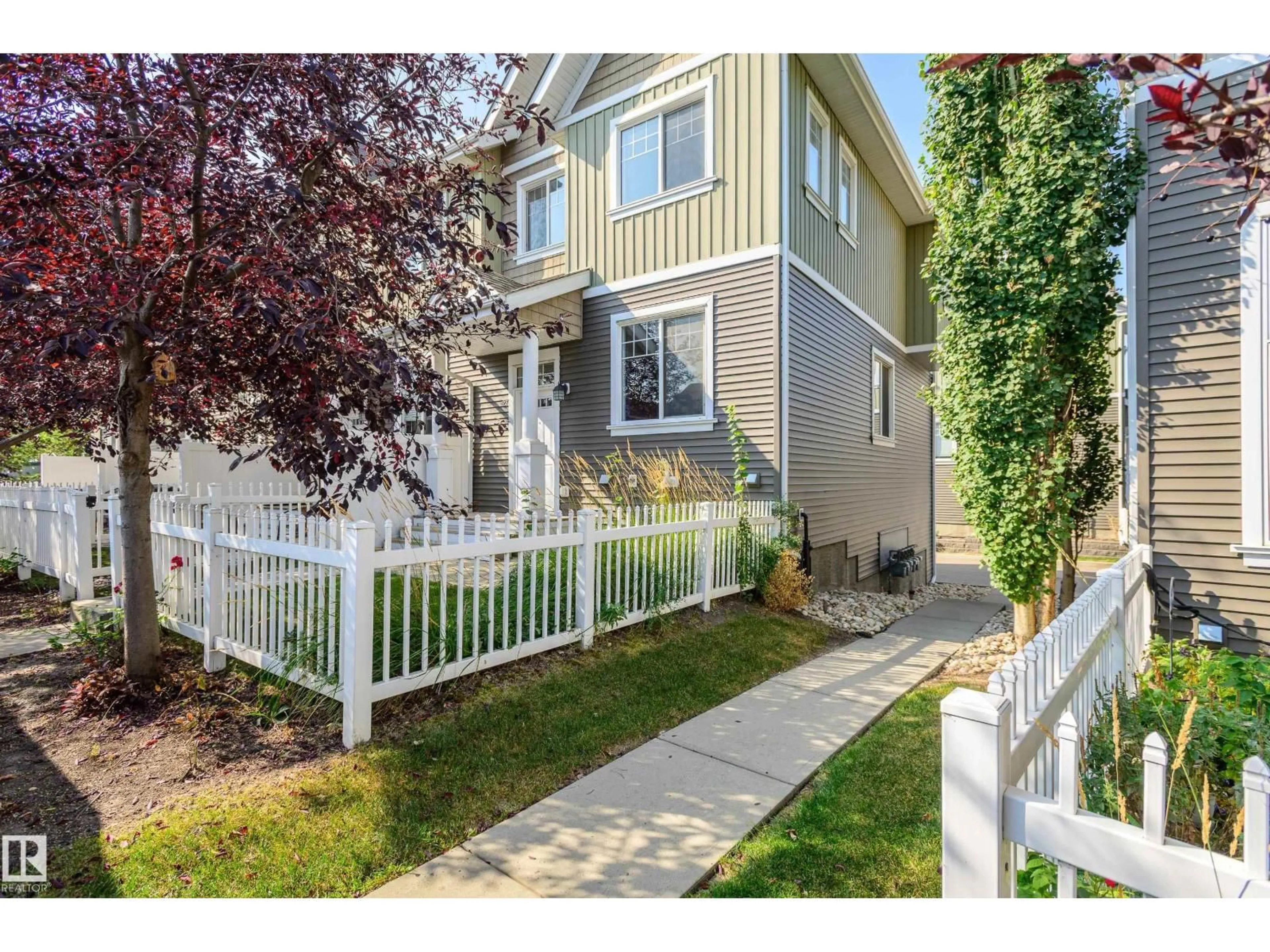 Home with vinyl exterior material, street for #27 - 4050 SAVARYN DRIVE, Edmonton Alberta T6X1R8