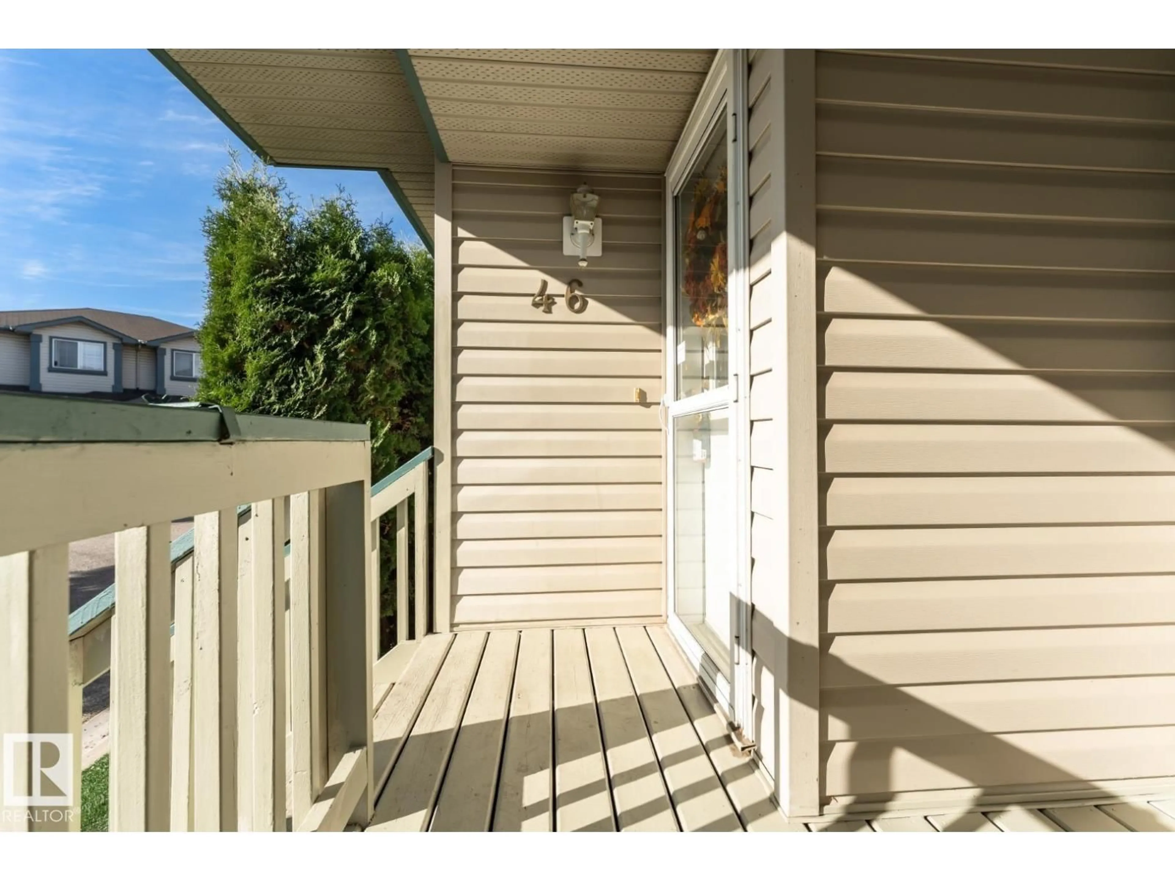 Home with vinyl exterior material, street for 14803 - 46 MILLER BV, Edmonton Alberta T5Y3A4