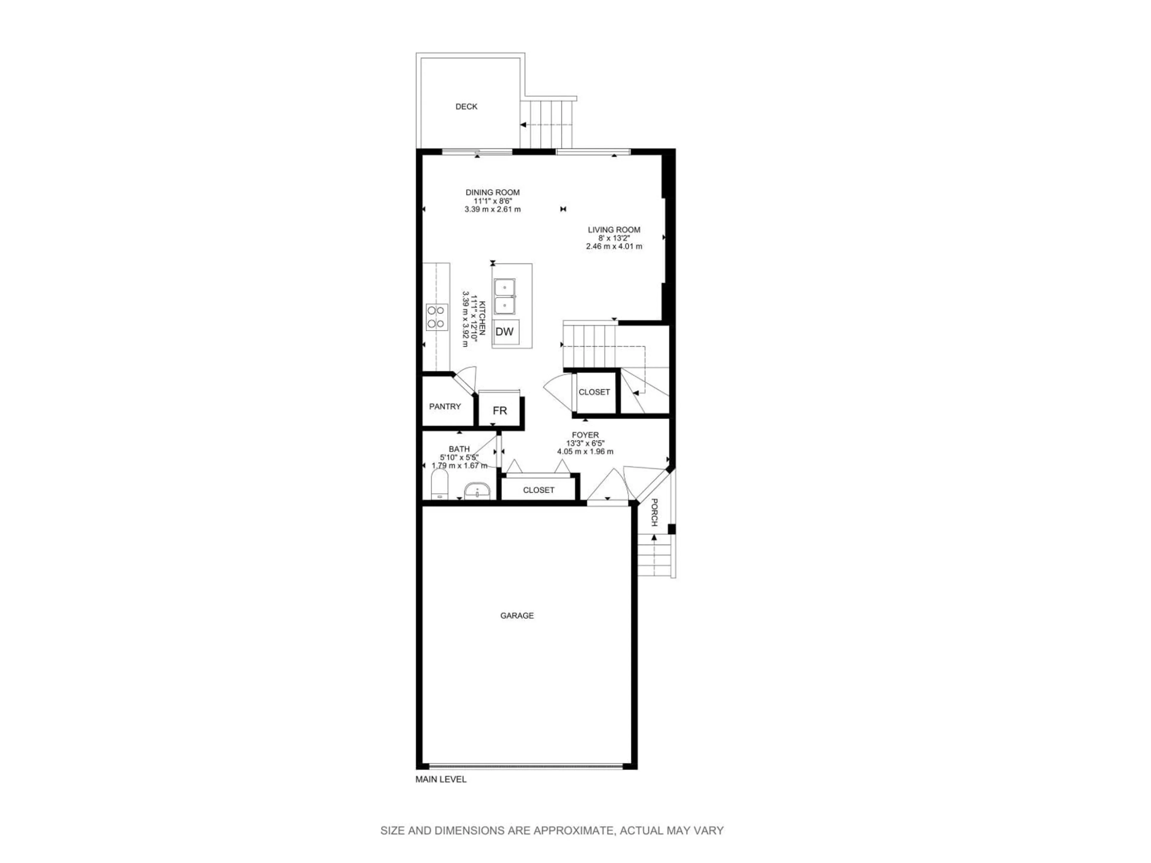 Floor plan for 3217 11 AV, Edmonton Alberta T6T2C5