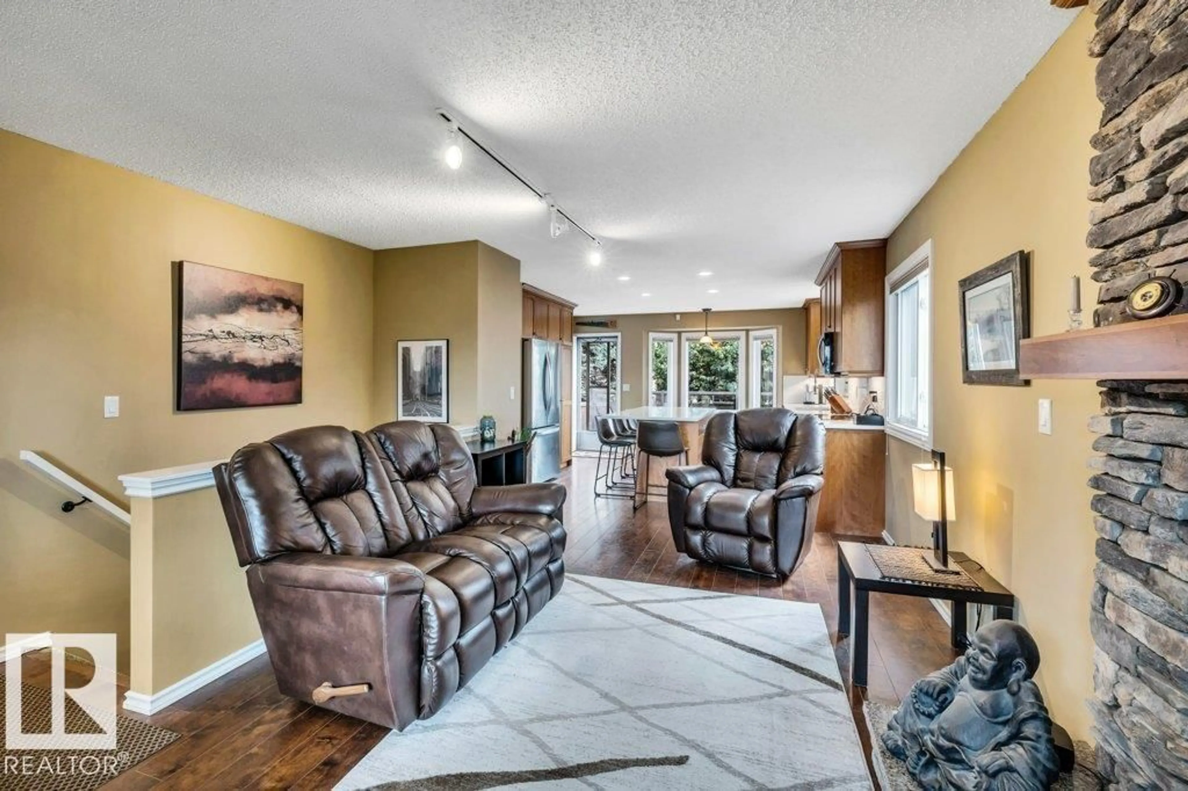 Living room with furniture, unknown for NW - 15419 78 ST, Edmonton Alberta T5Z2S8