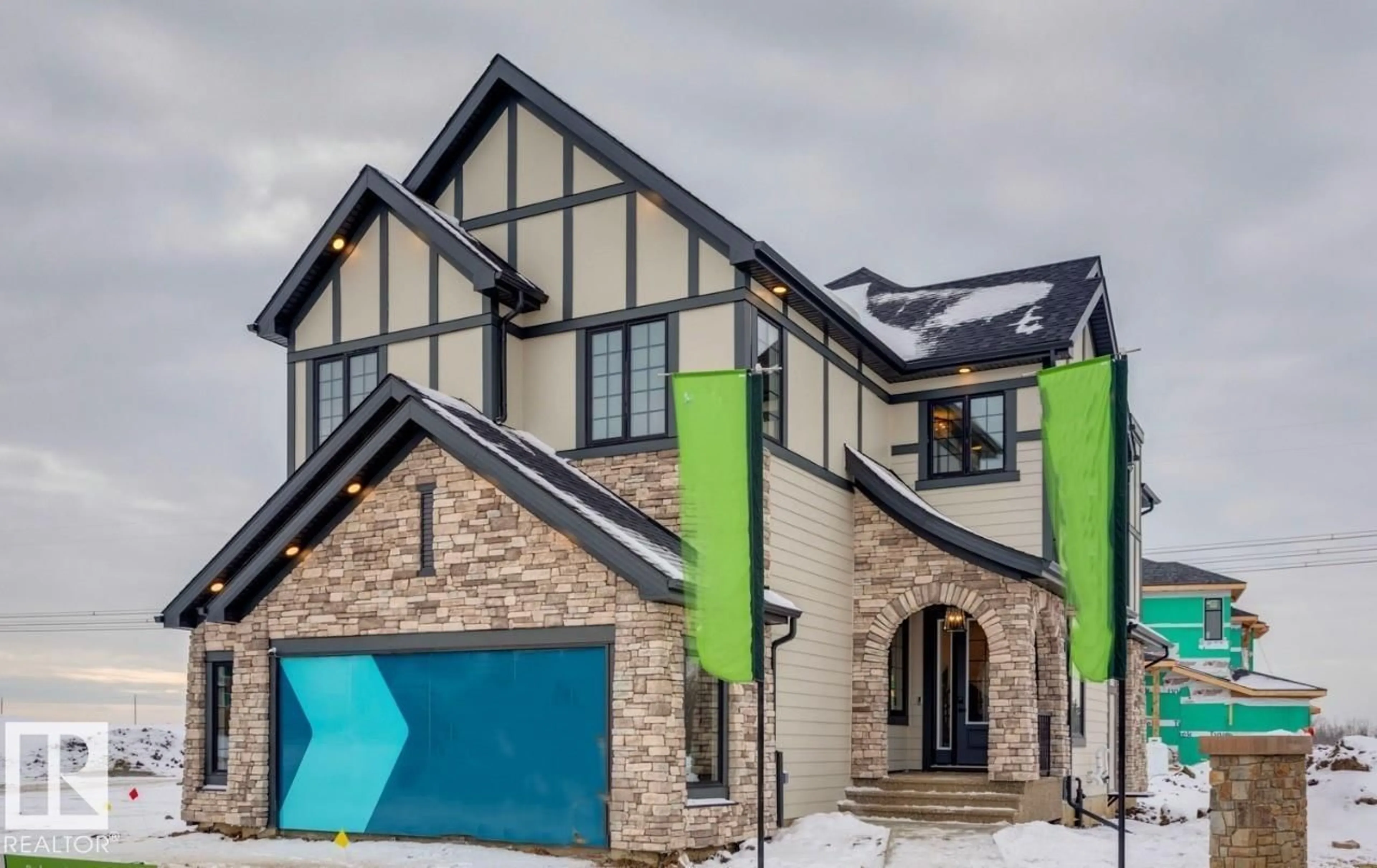 Home with brick exterior material, street for 191 HAYS RIDGE BV, Edmonton Alberta T6W4G6