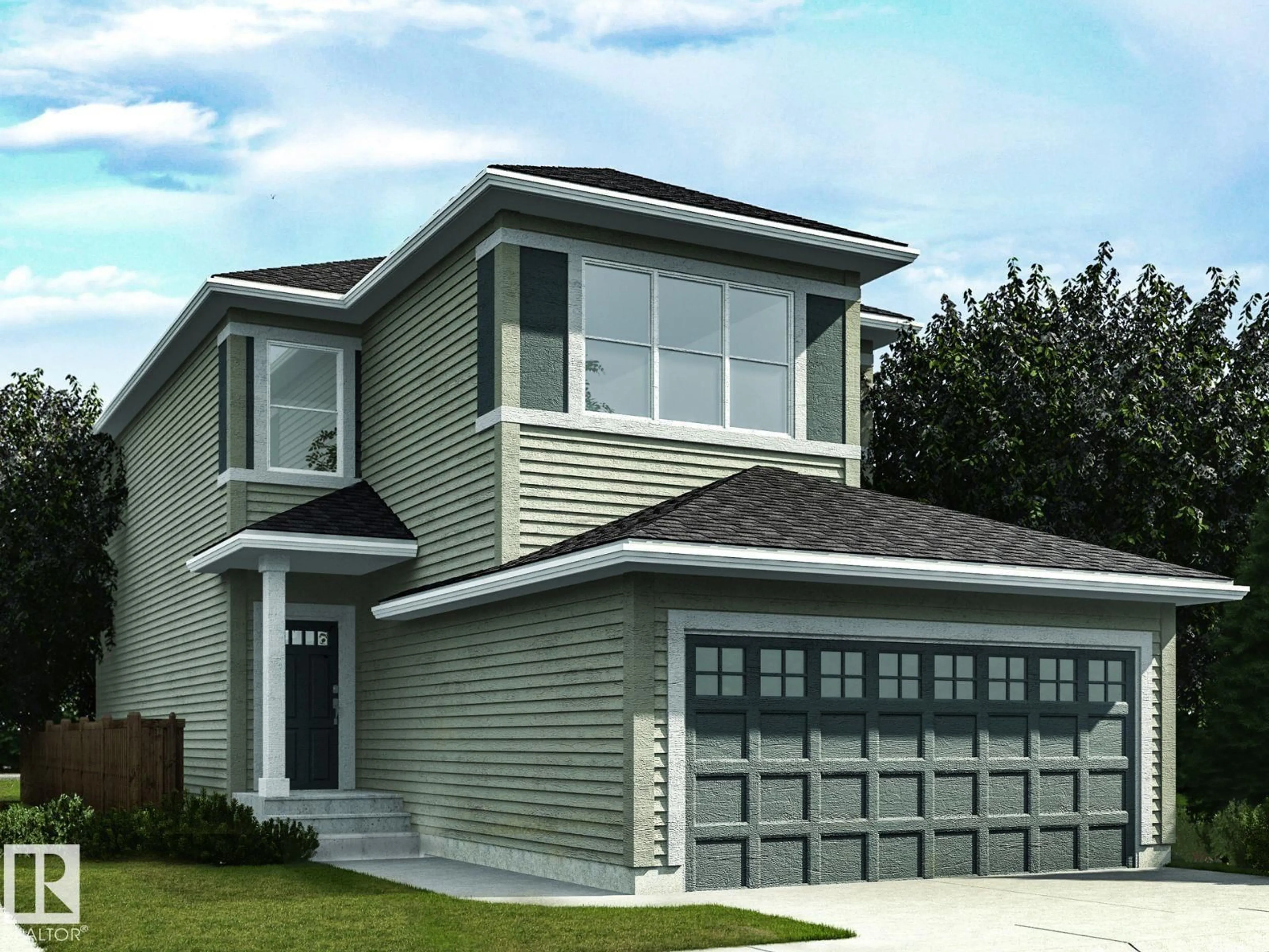 Home with vinyl exterior material, street for 58 SUMAC CL, Fort Saskatchewan Alberta T8L0Z9