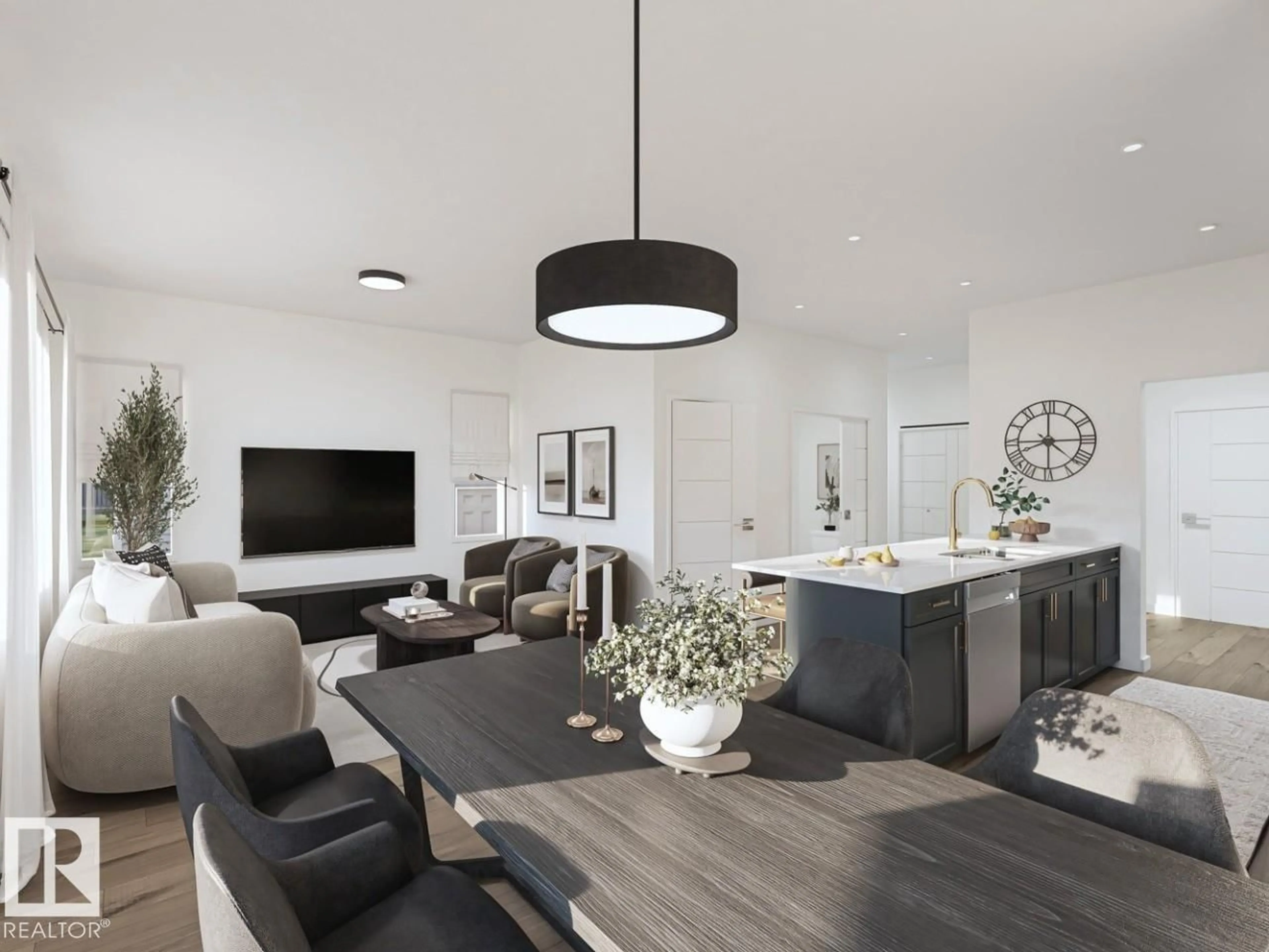 Open concept kitchen, unknown for 8 - 710 MATTSON DR, Edmonton Alberta T6X1A3