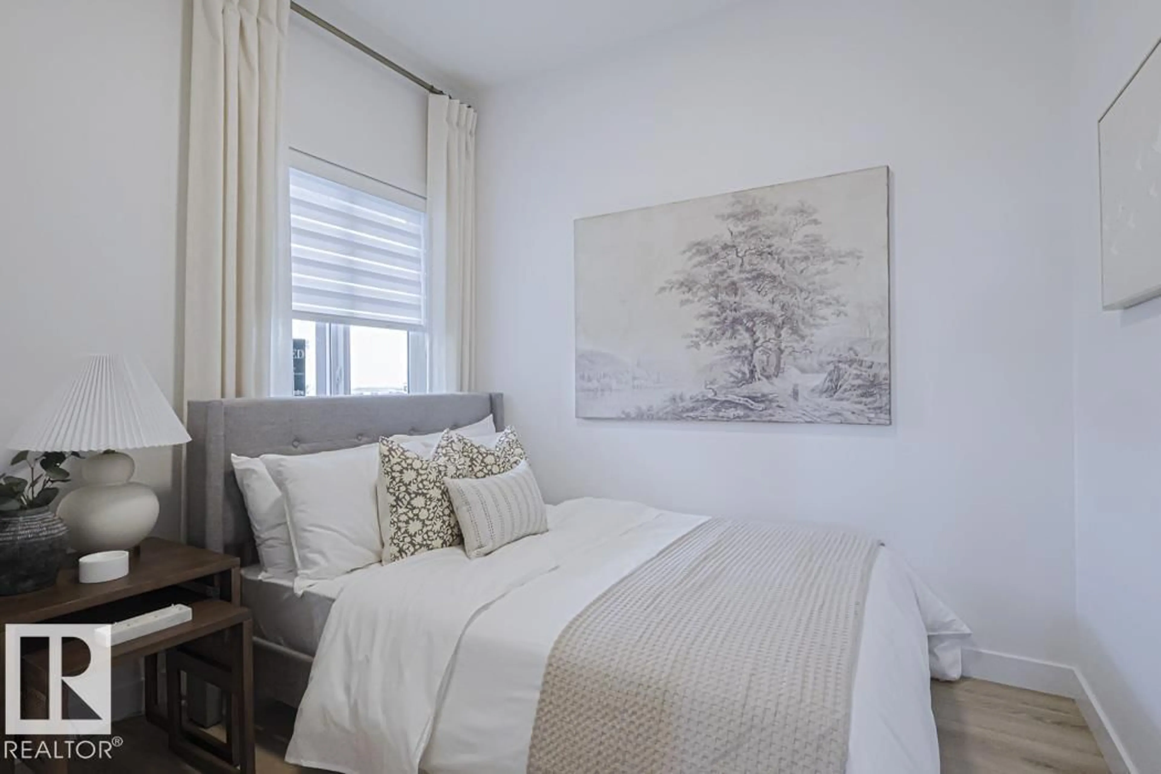 Bedroom with bed, unknown for 89 SUNLAND WY, Sherwood Park Alberta T8H2Y6