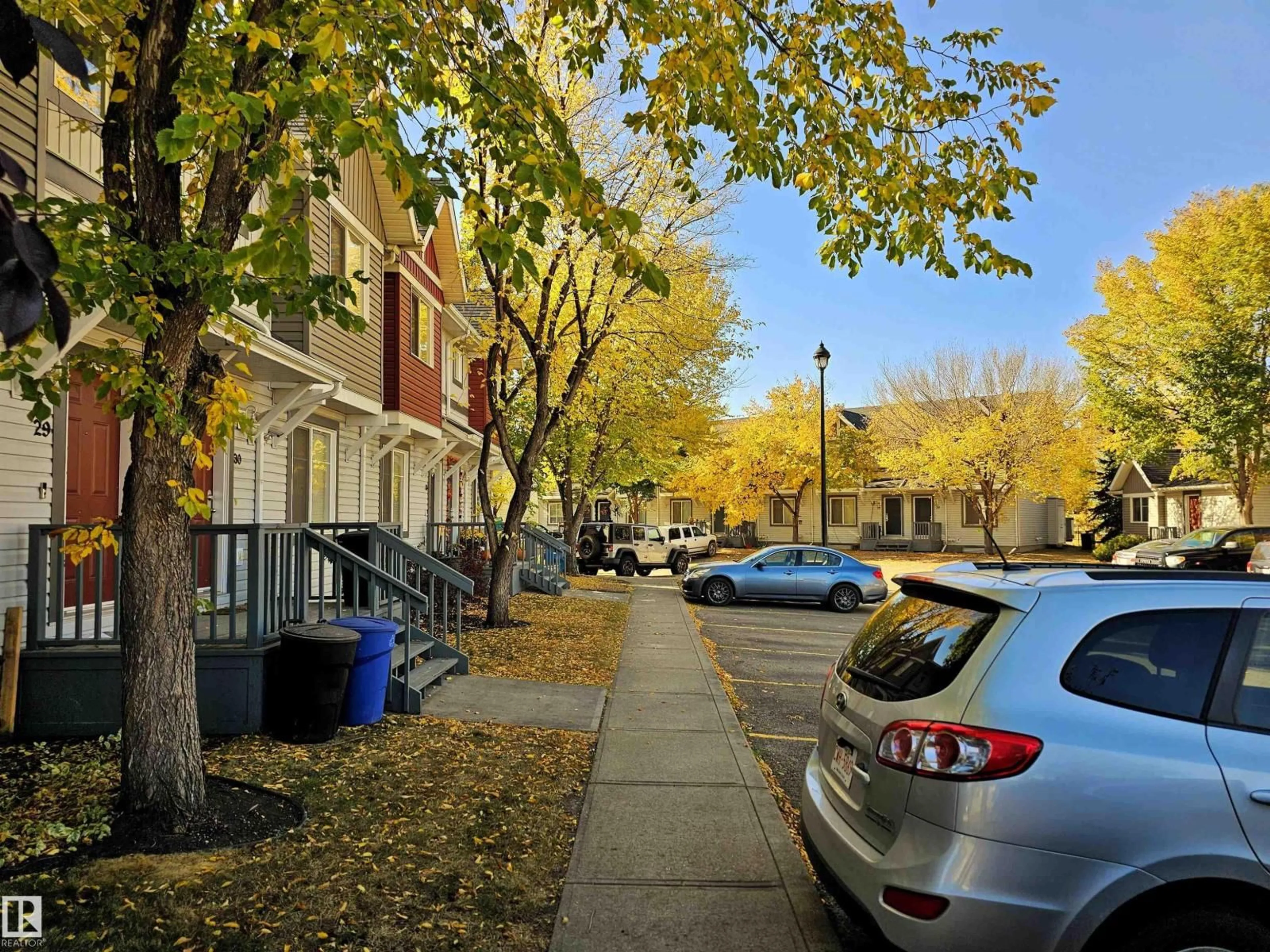 Patio, street for #29 - 1404 HERMITAGE RD, Edmonton Alberta T5A0P5