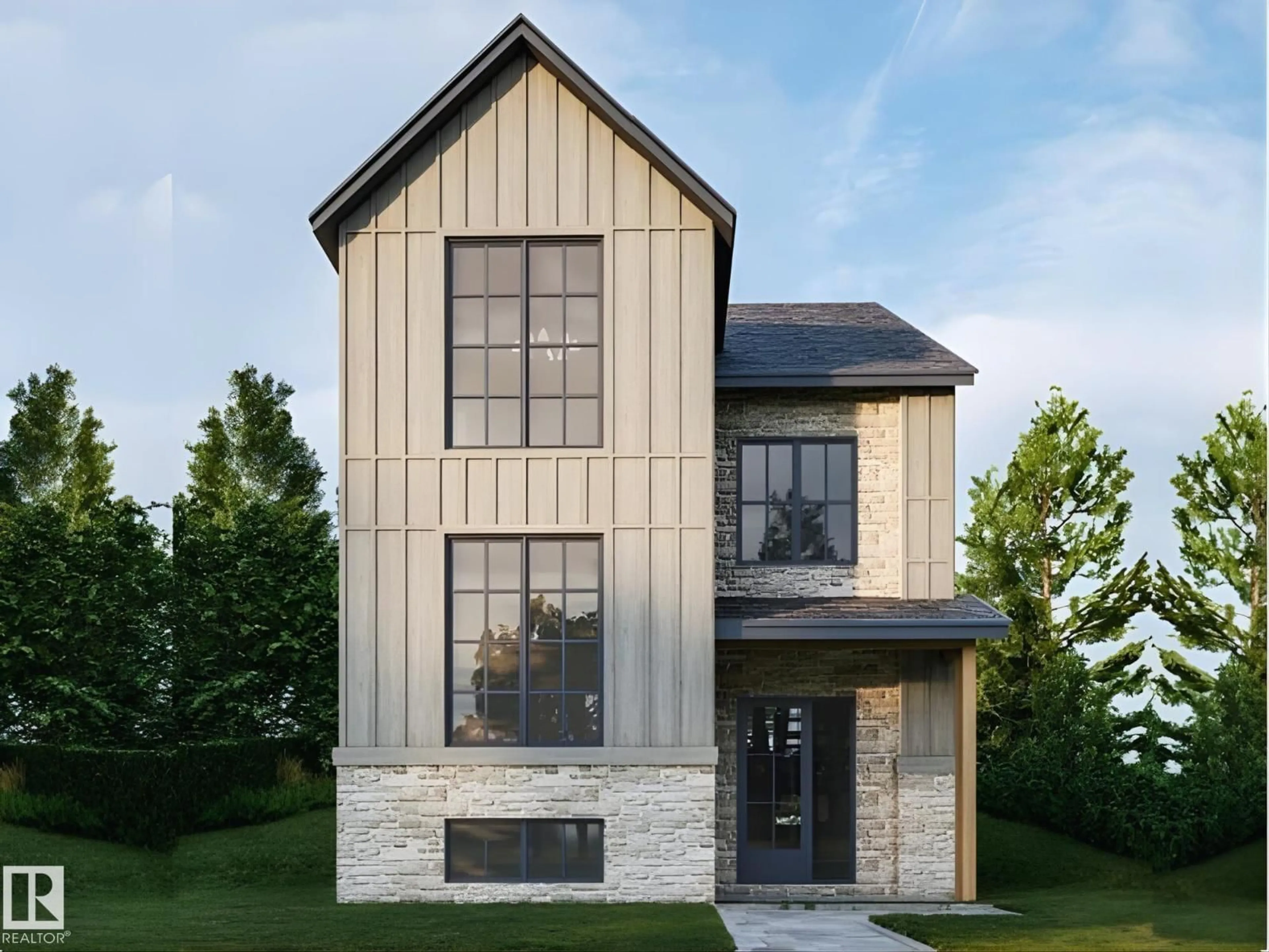 Home with brick exterior material, unknown for NW - 6303 109B AV, Edmonton Alberta T6A1S7