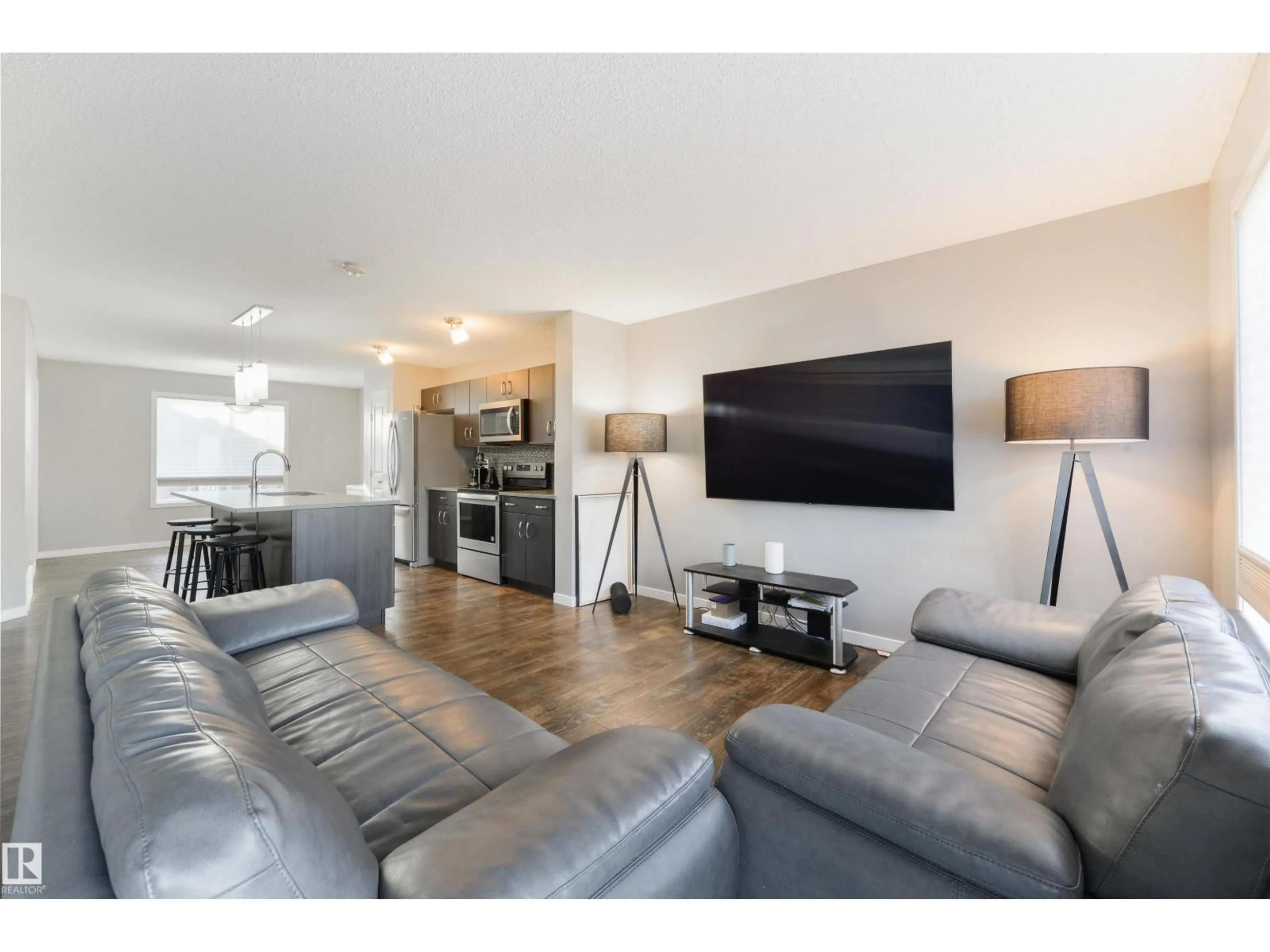 Living room with furniture, unknown for #132 - 3305 ORCHARDS LINK LI, Edmonton Alberta T6X2H1