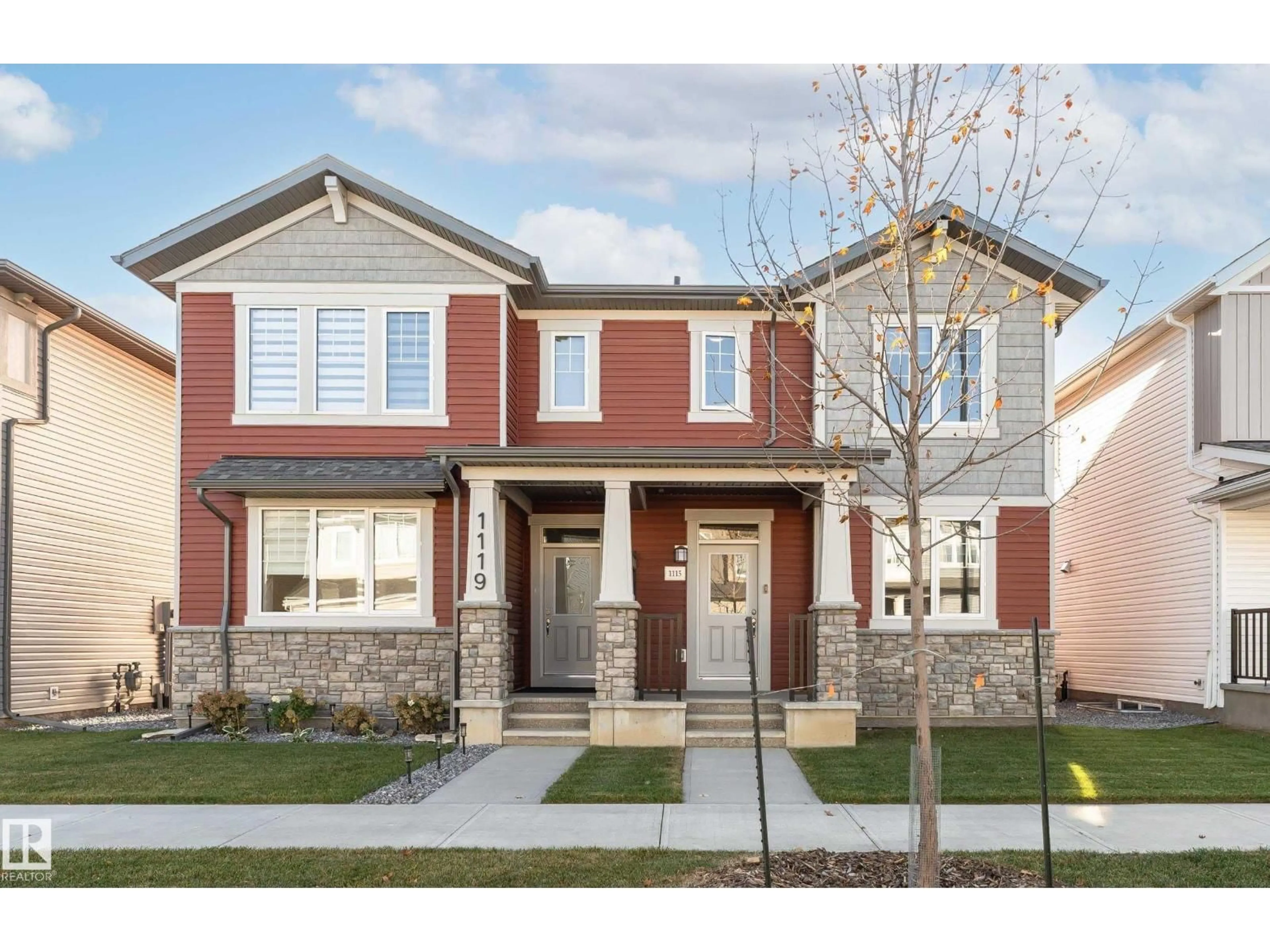 Home with brick exterior material, street for 1115 STONESIDE RD, Sherwood Park Alberta T8A4V1