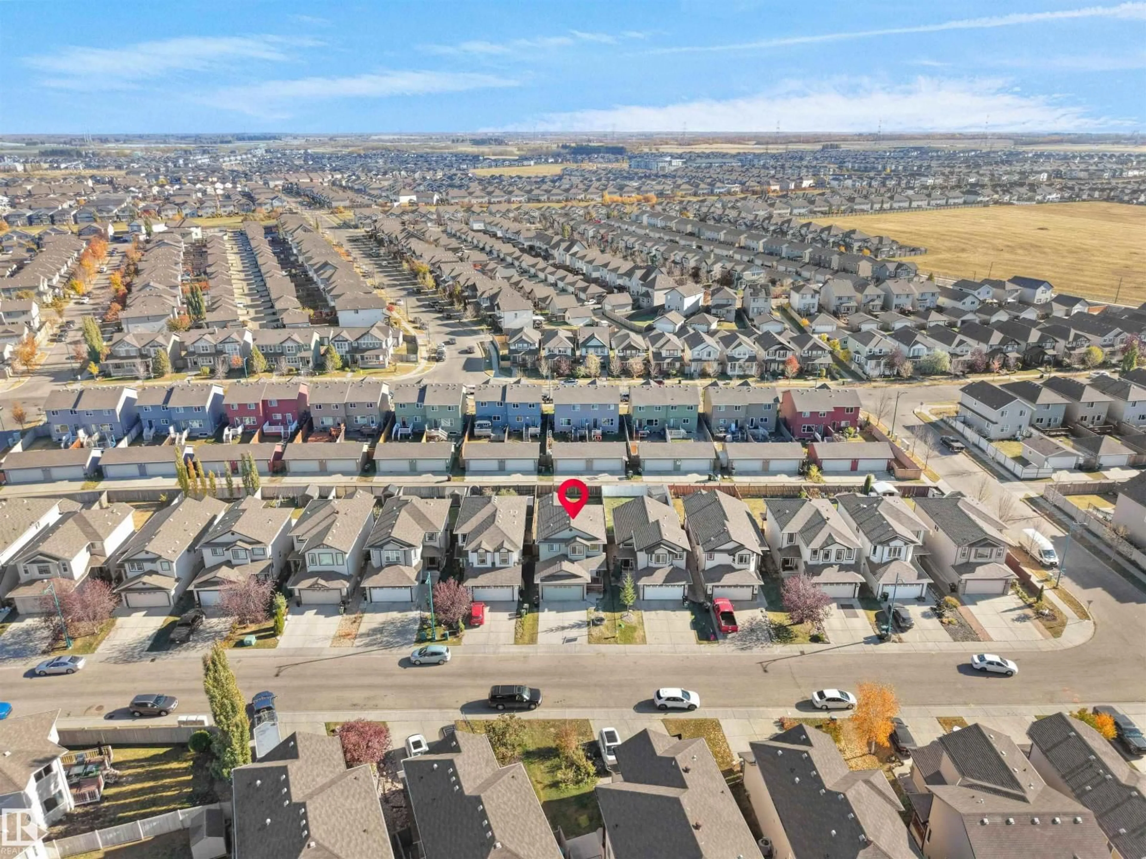 A pic from outside/outdoor area/front of a property/back of a property/a pic from drone, street for NW - 2005 32A ST, Edmonton Alberta T6T0L6