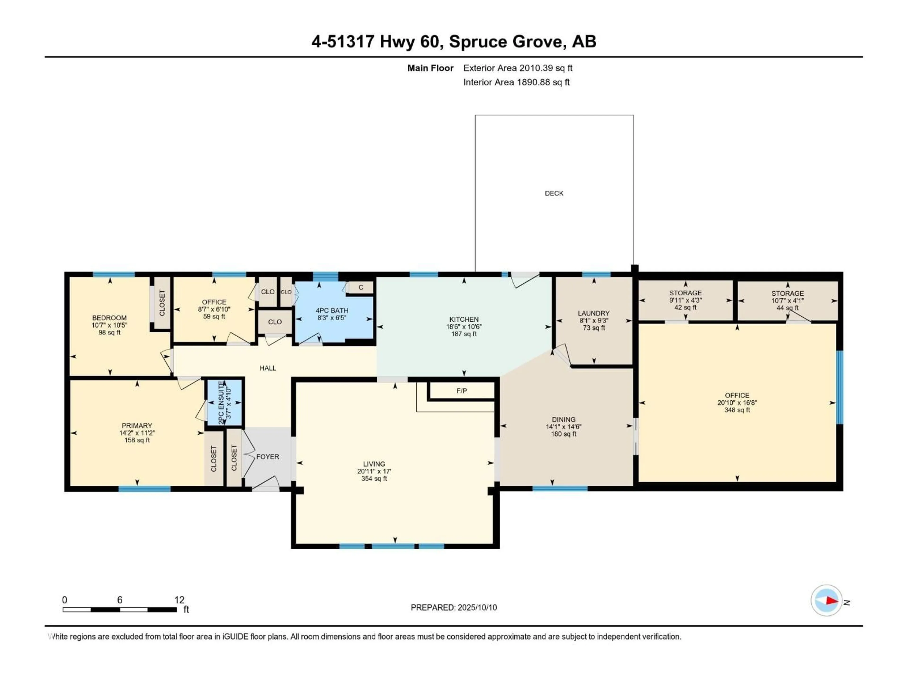 Floor plan for 51317 - 4 HGHWAY 60, Rural Parkland County Alberta T7Y1C4