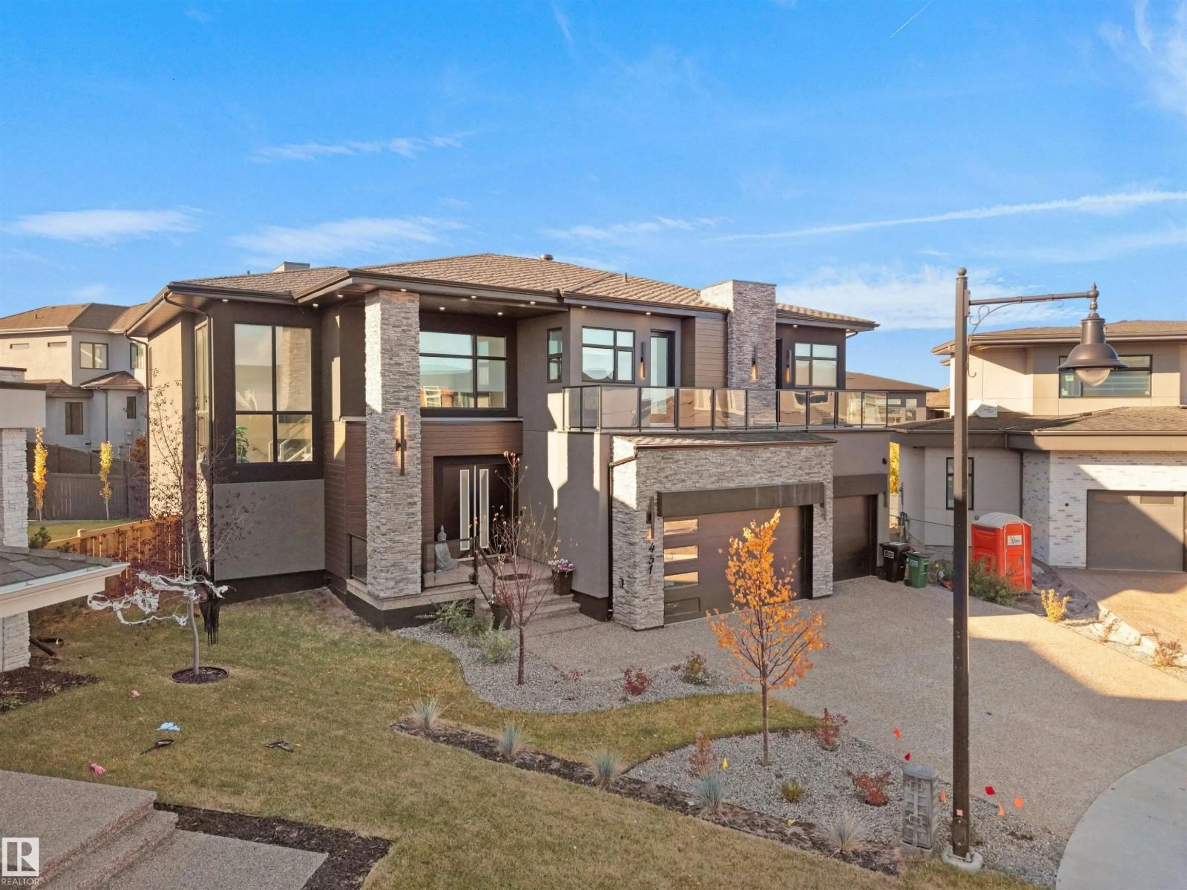 Home with brick exterior material, street for NW - 4511 WINGFIELD BAY BA, Edmonton Alberta T6W2E1