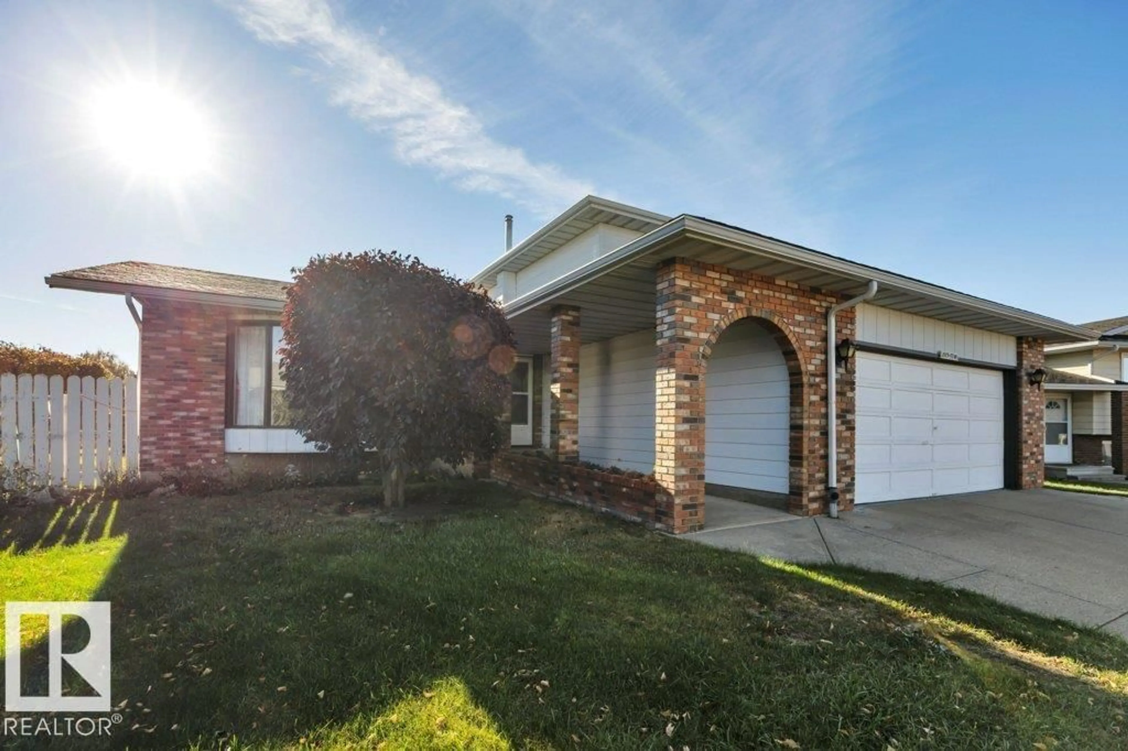 Home with brick exterior material, street for 1117 77 ST, Edmonton Alberta T6K3G4