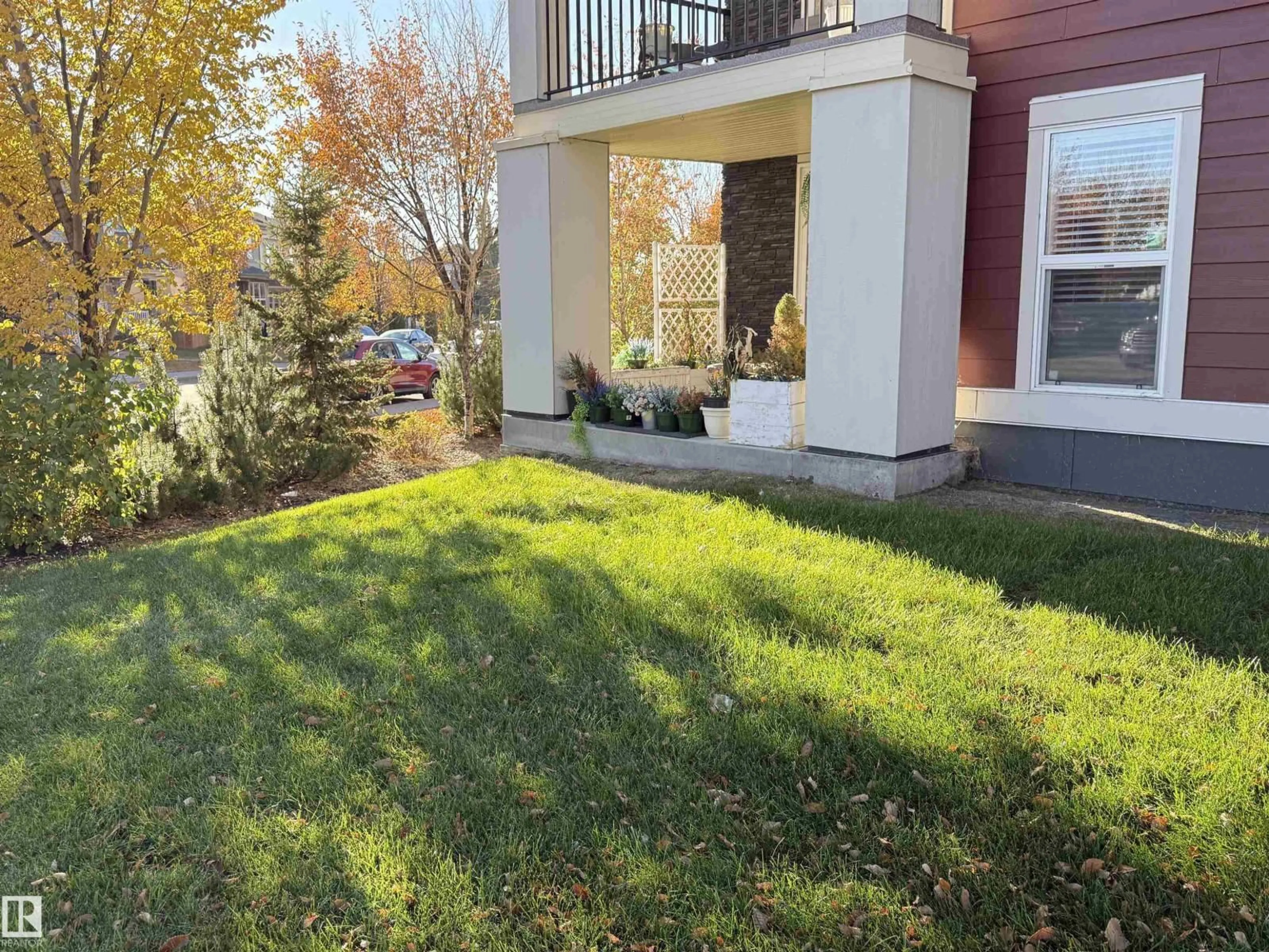 A pic from outside/outdoor area/front of a property/back of a property/a pic from drone, unknown for 117 - 18122 77 ST NW, Edmonton Alberta T5Z0N7
