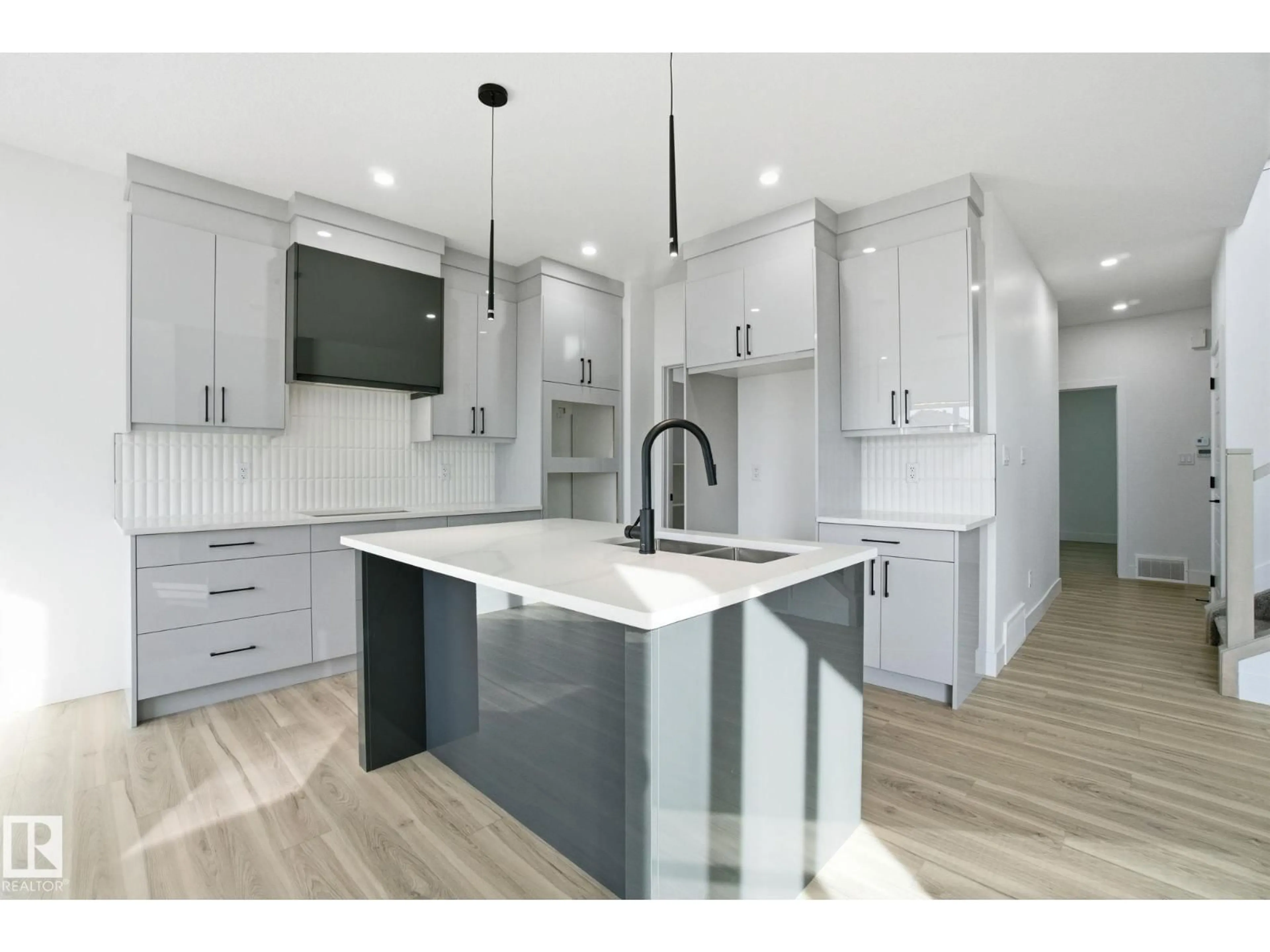 Open concept kitchen, unknown for NW - 2512 210 ST, Edmonton Alberta T6M2M7