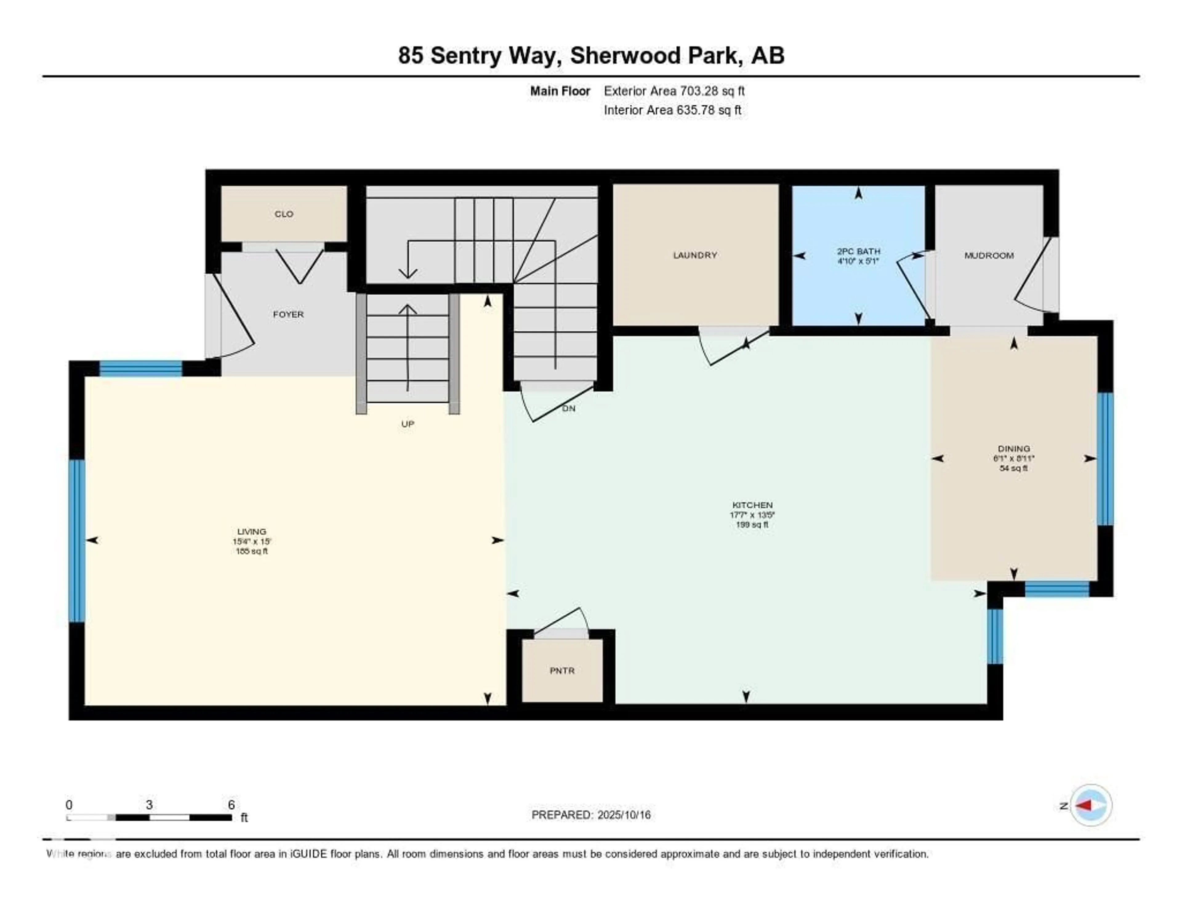Floor plan for 85 SENTRY WY, Sherwood Park Alberta T8H1B1