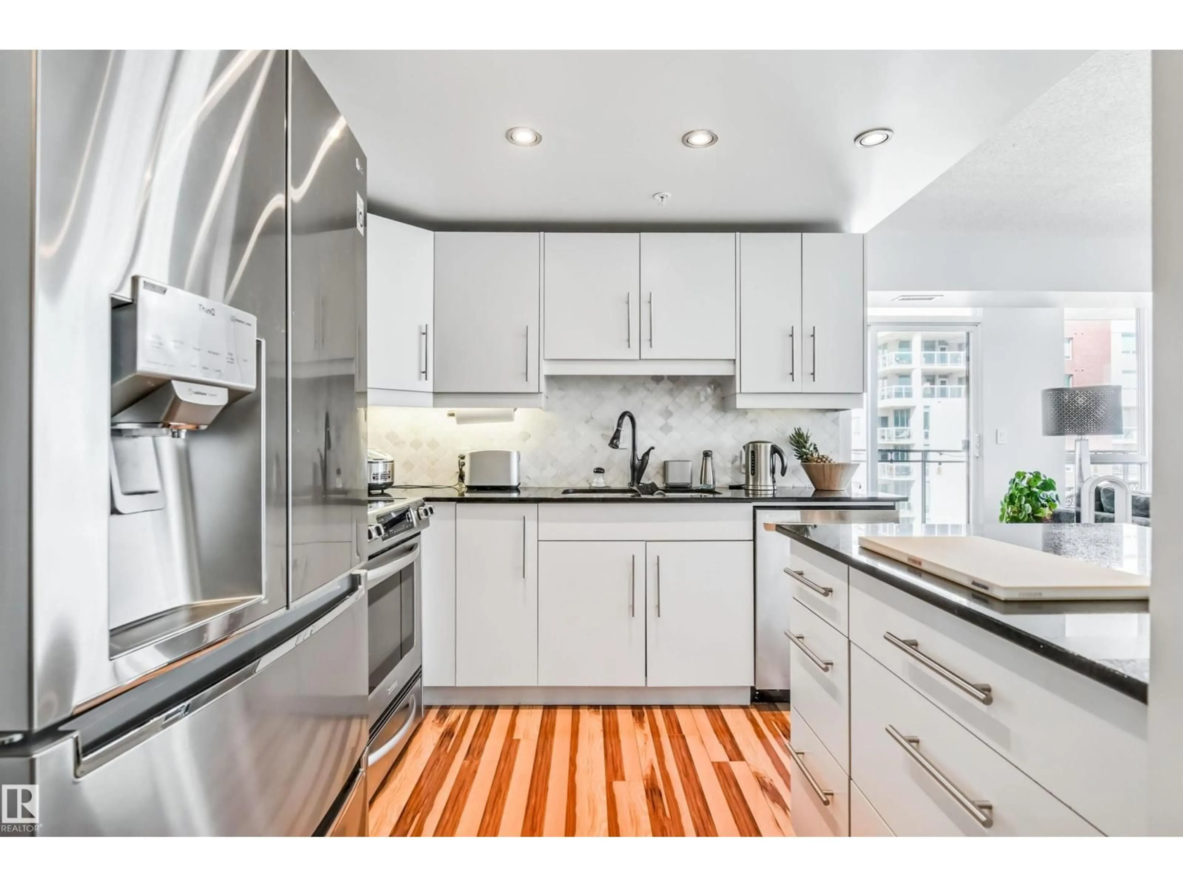 Open concept kitchen, unknown for 1003 - 10046 117 ST, Edmonton Alberta T5K1X2