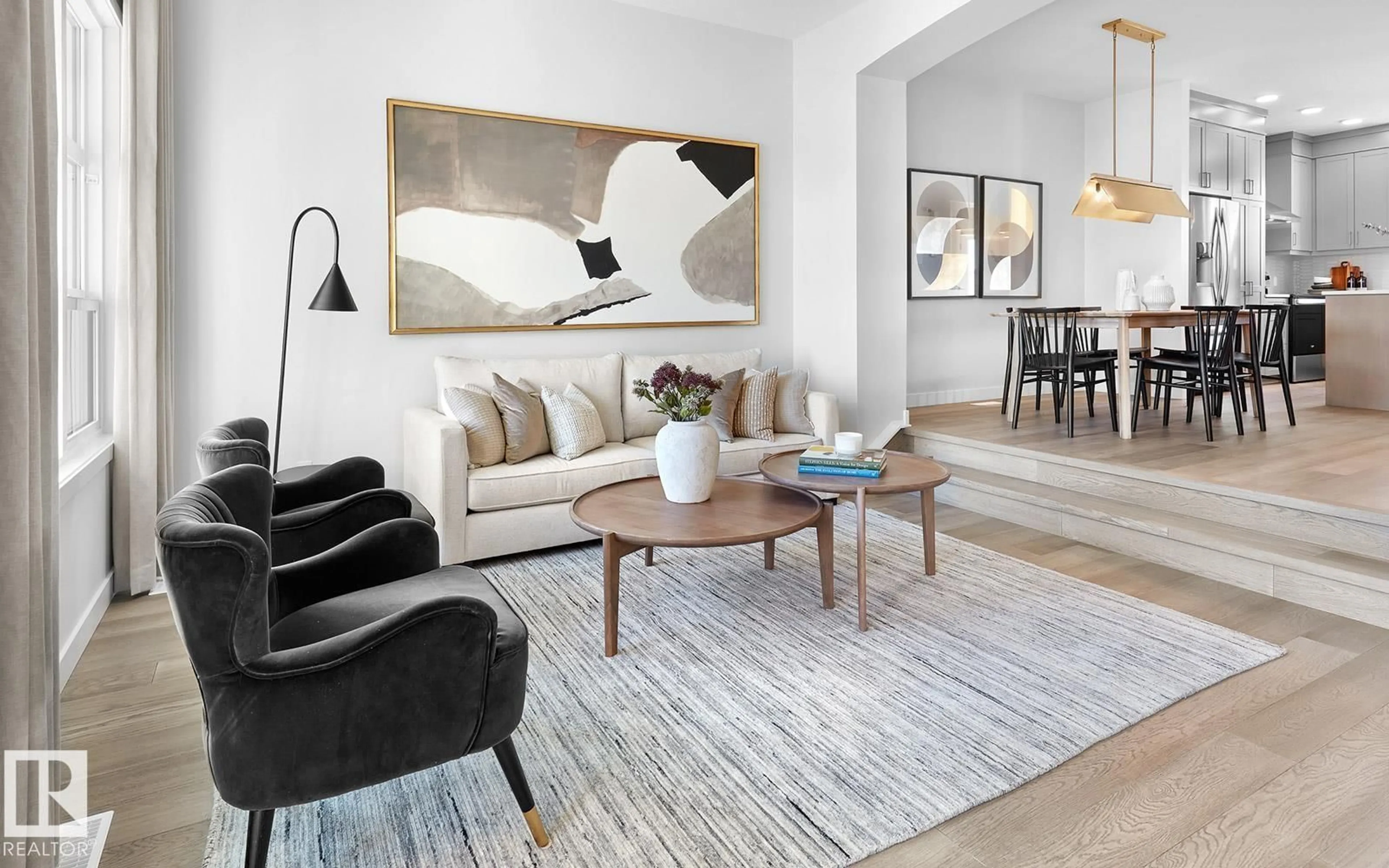 Living room with furniture, unknown for 2224 MUCKLEPLUM CR, Edmonton Alberta T6X3G7
