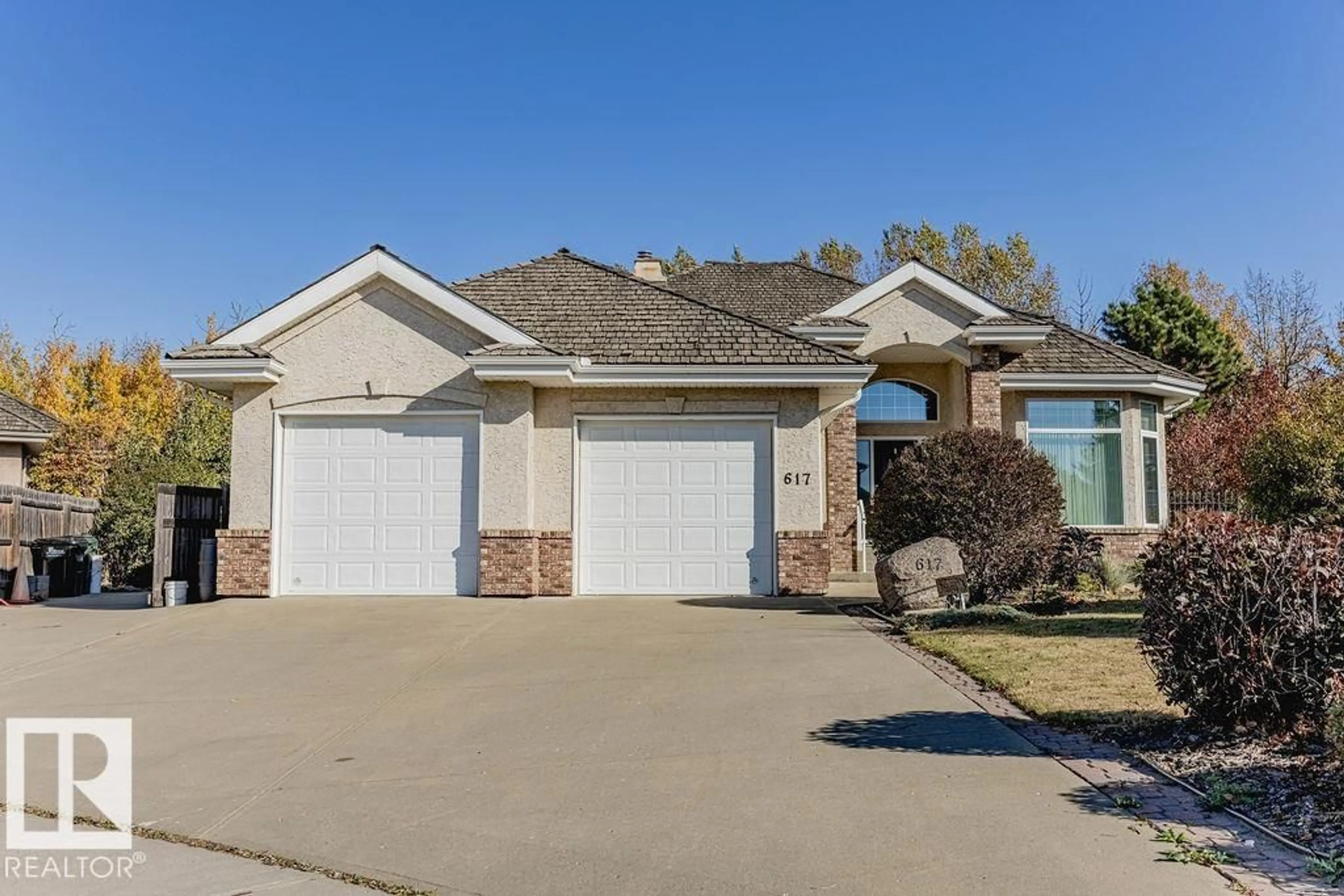 Home with brick exterior material, street for 617 FOUNTAIN CREEK CI, Rural Strathcona County Alberta T8B1C9