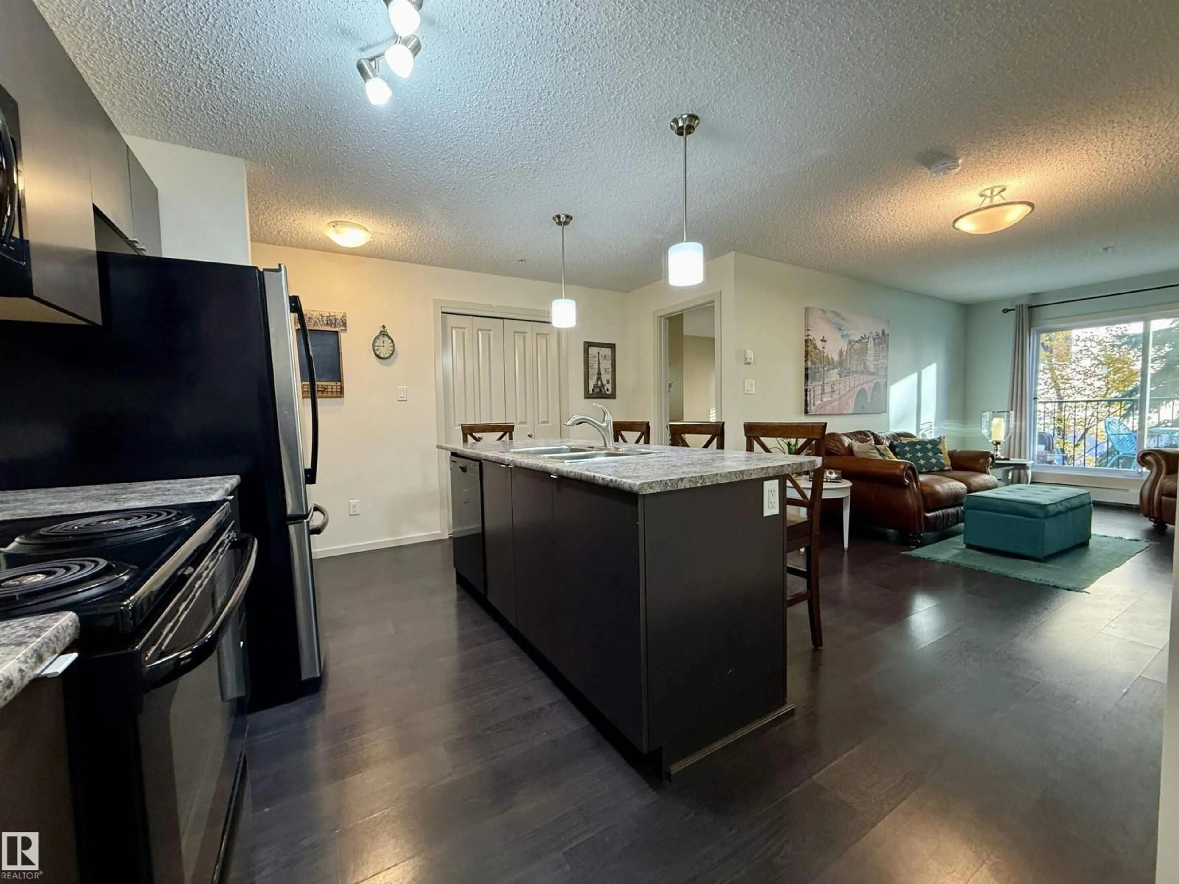 Open concept kitchen, unknown for 202 - 340 WINDERMERE RD NW, Edmonton Alberta T6W2P2