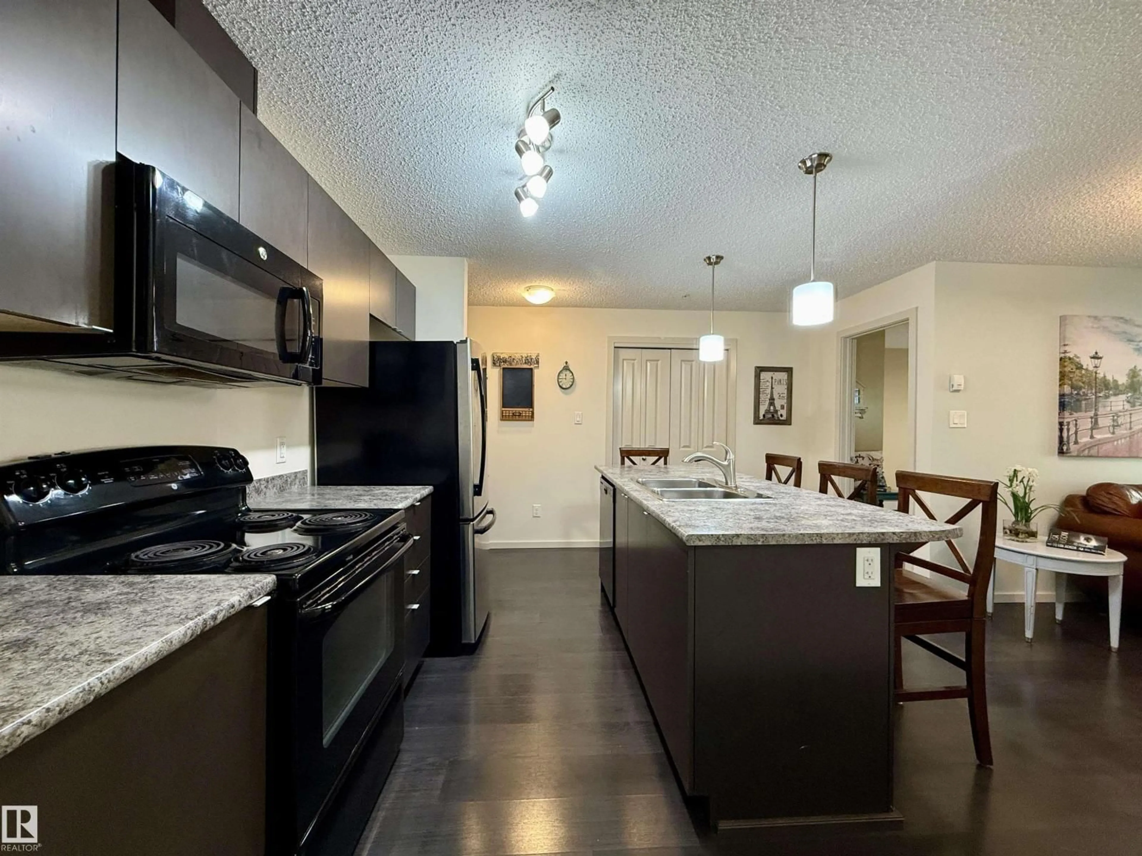 Open concept kitchen, unknown for 202 - 340 WINDERMERE RD NW, Edmonton Alberta T6W2P2