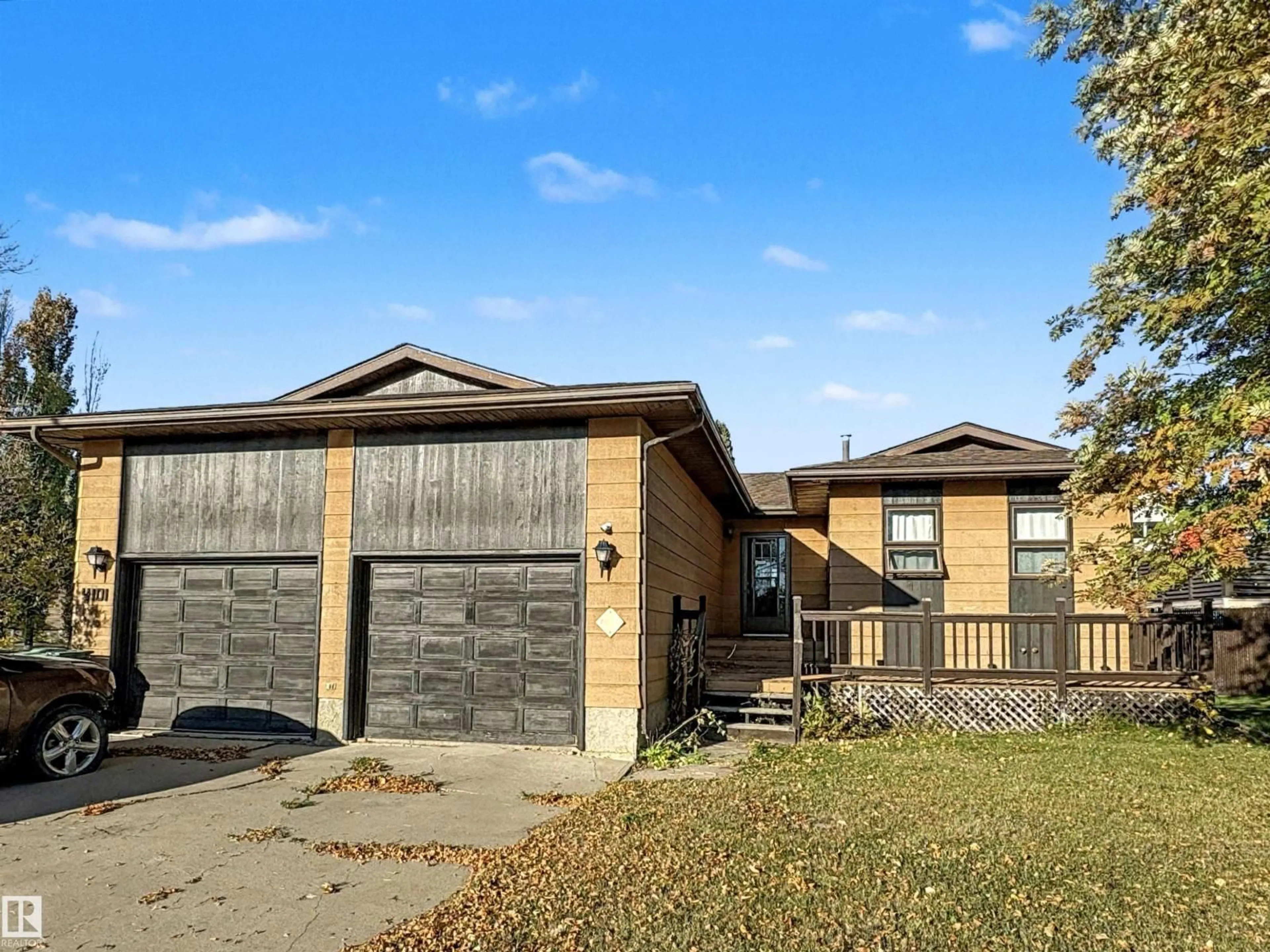 Home with brick exterior material, street for 4101 44 ST, Bonnyville Town Alberta T9N1S1