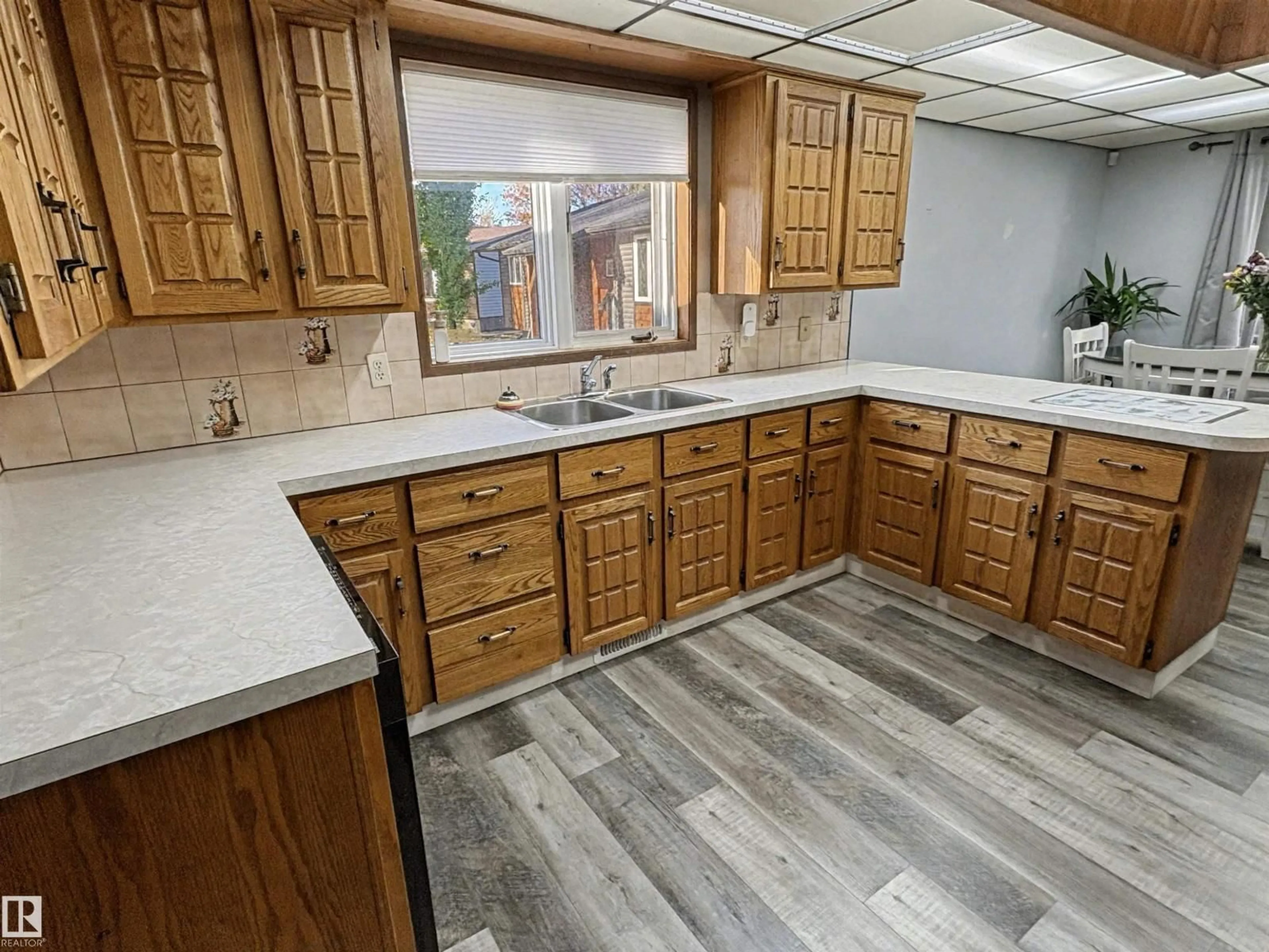 Standard kitchen, ceramic/tile floor for 4101 44 ST, Bonnyville Town Alberta T9N1S1