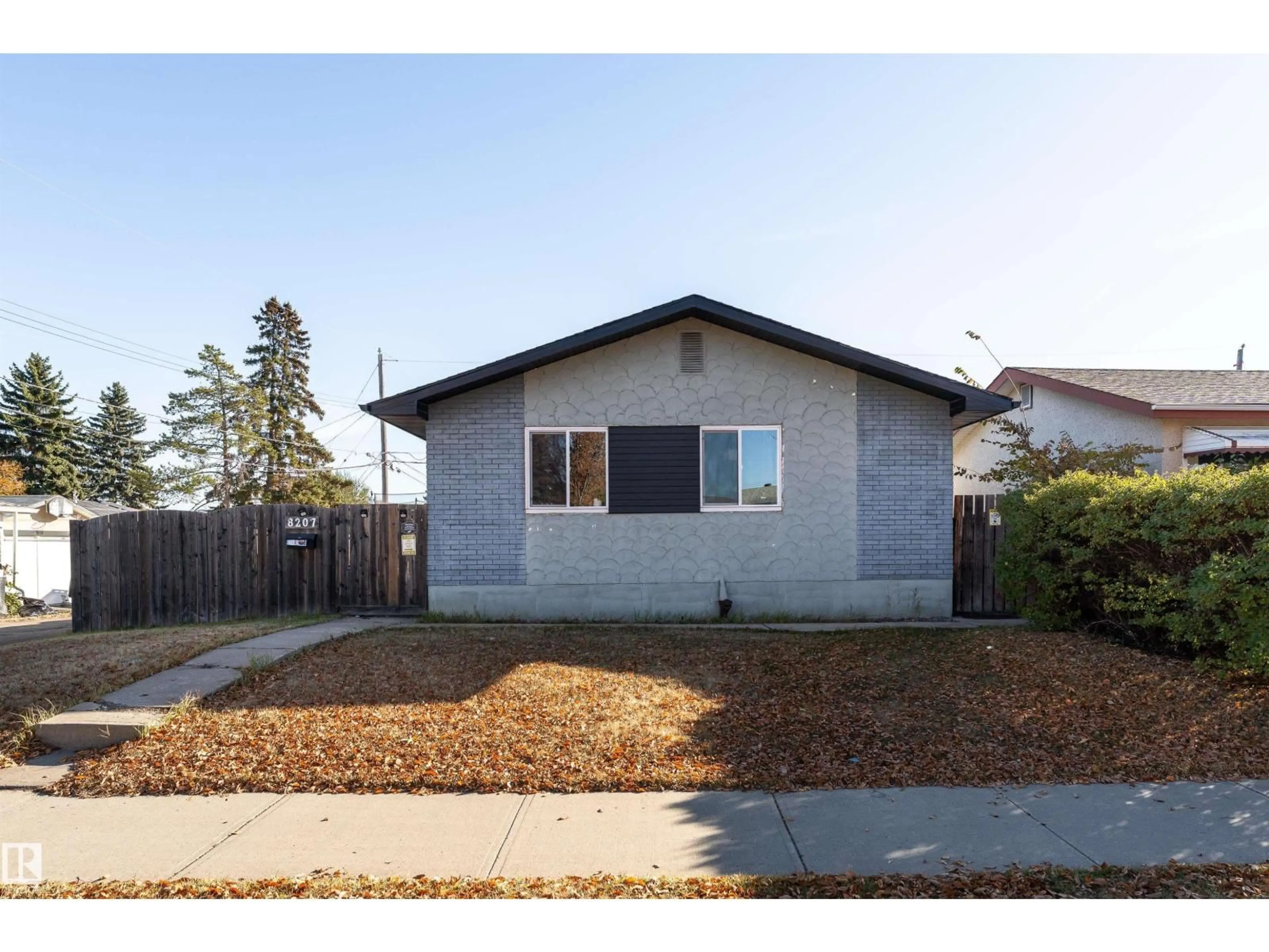 Home with vinyl exterior material, street for NW - 8207 169 ST, Edmonton Alberta T5R2W4