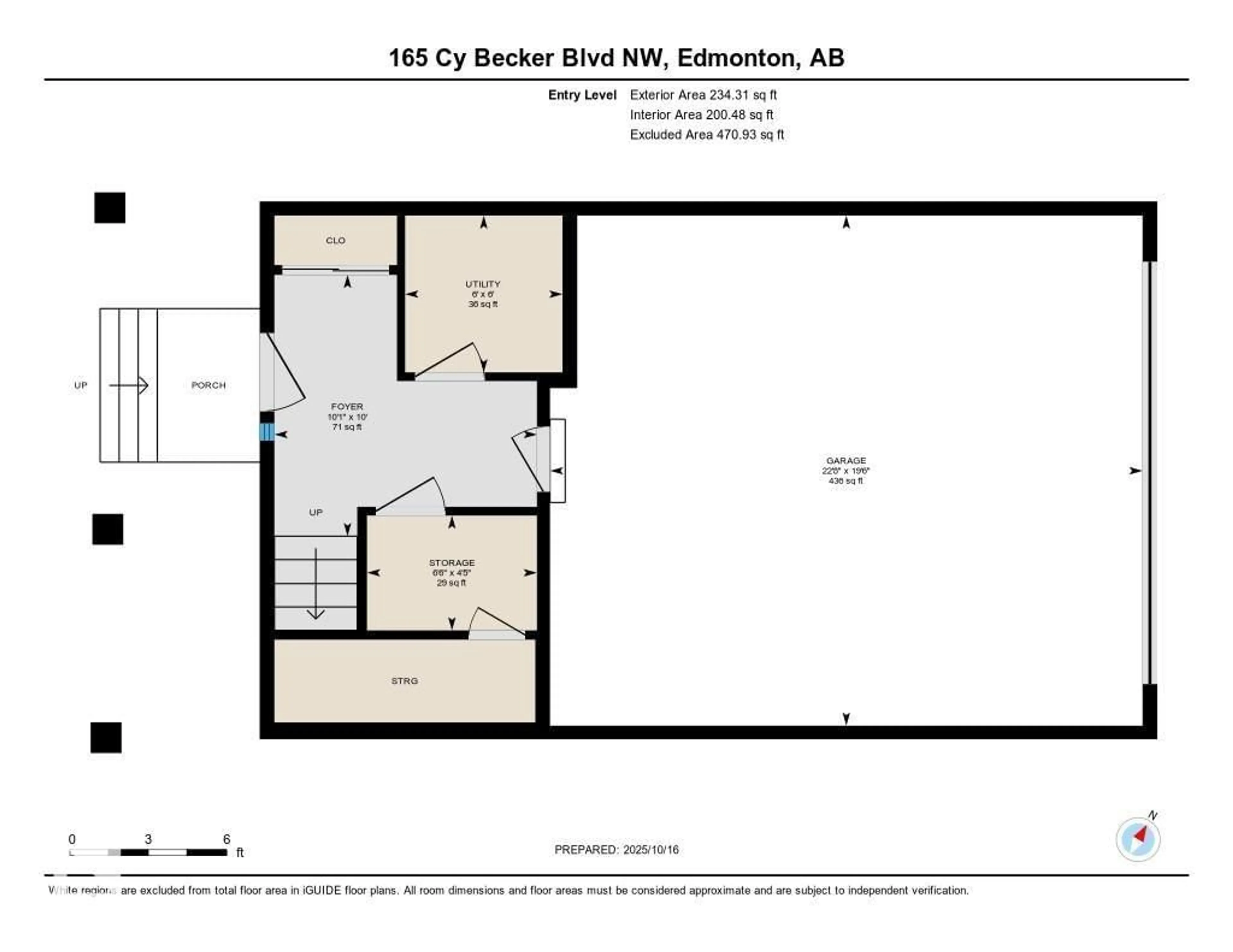 Floor plan for 9 - 165 CY BECKER BV, Edmonton Alberta T5Y3R4