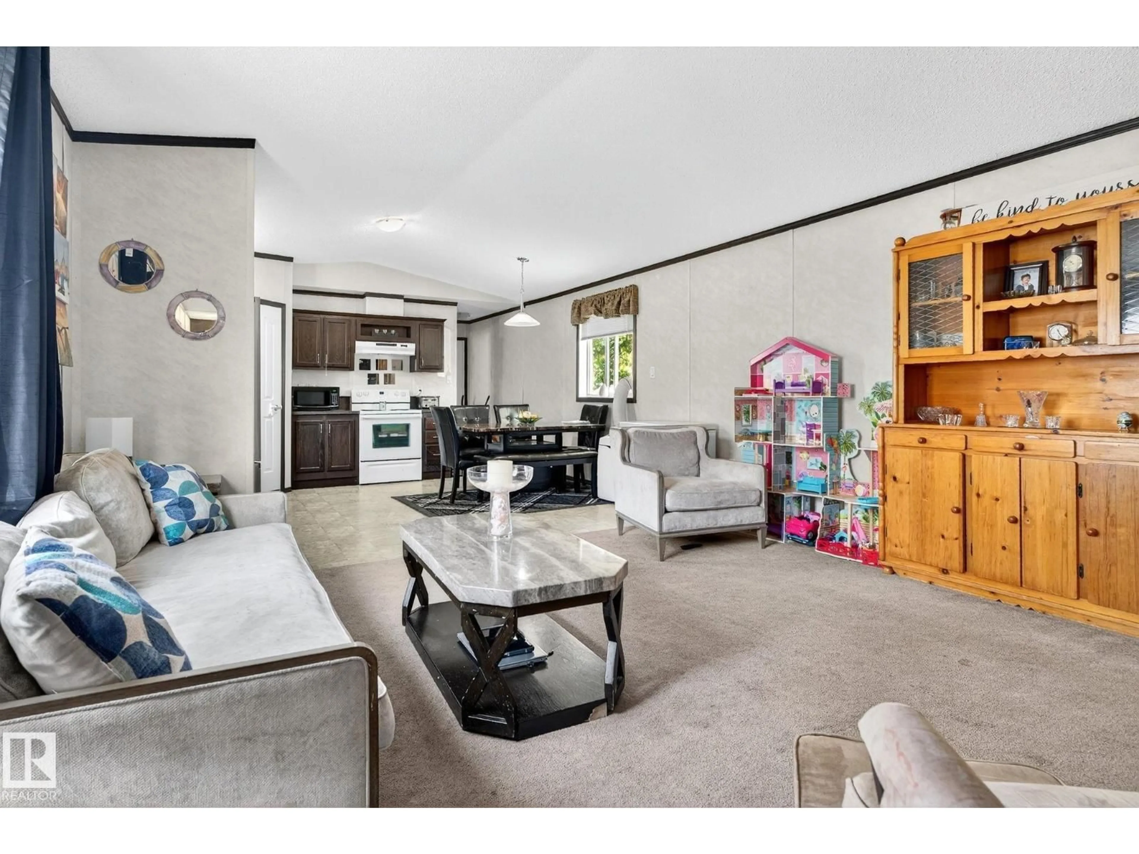 Living room with furniture, unknown for 133 WILLOW PARK ESTATES, Leduc Alberta T9E5S1