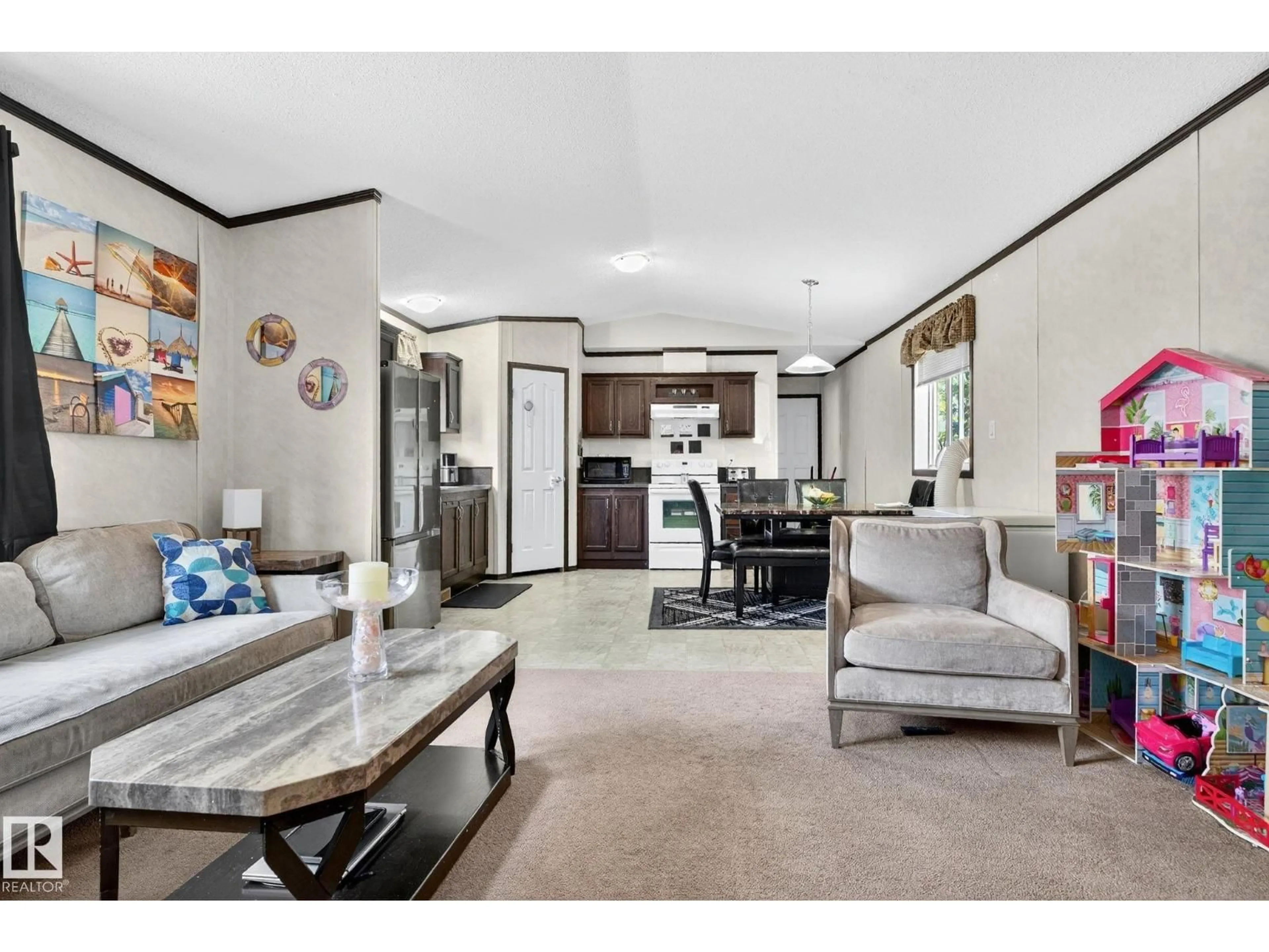 Living room with furniture, unknown for 133 WILLOW PARK ESTATES, Leduc Alberta T9E5S1