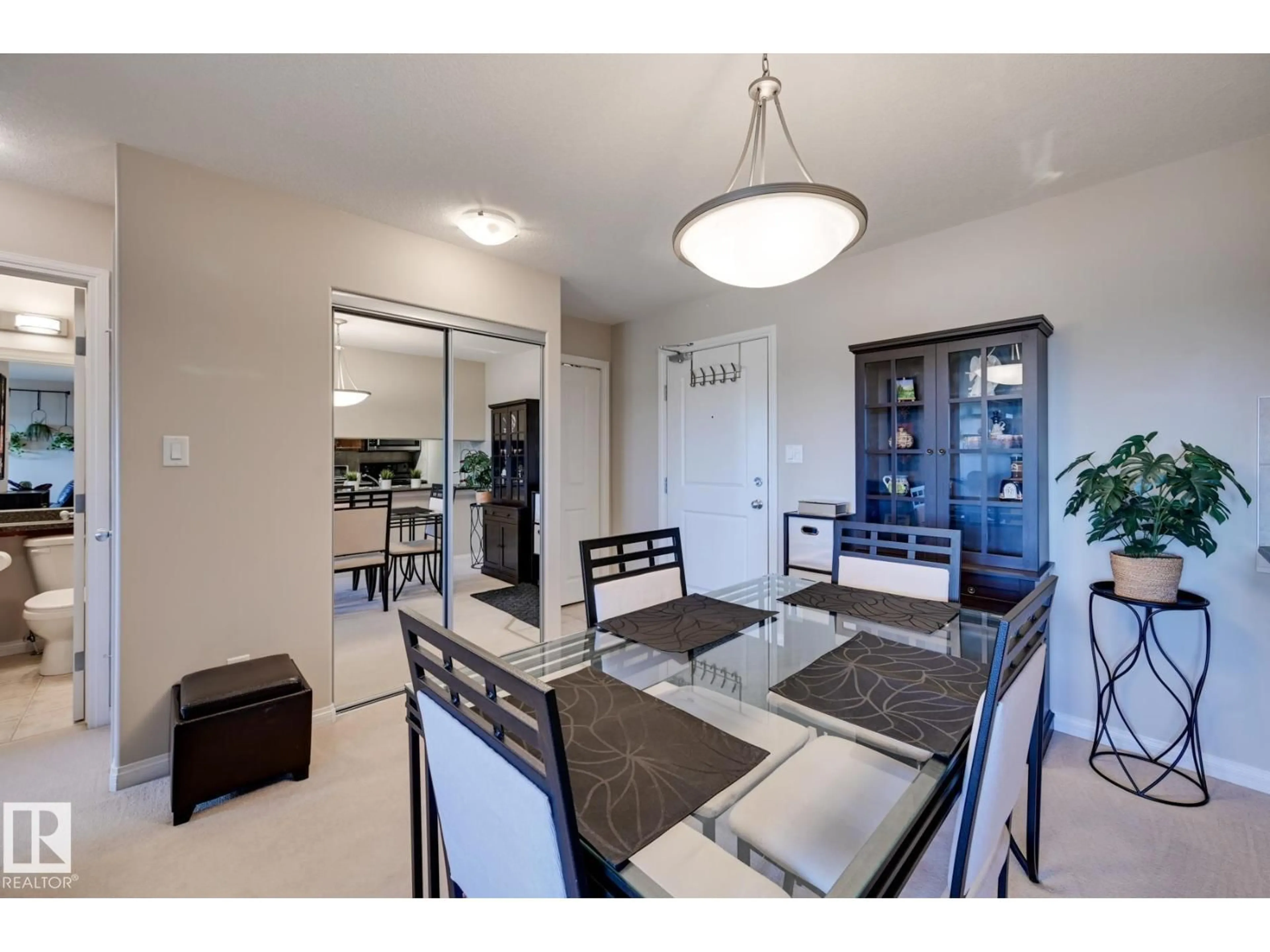Dining room, ceramic/tile floor for 317 - 1204 156 ST, Edmonton Alberta T6R0R6