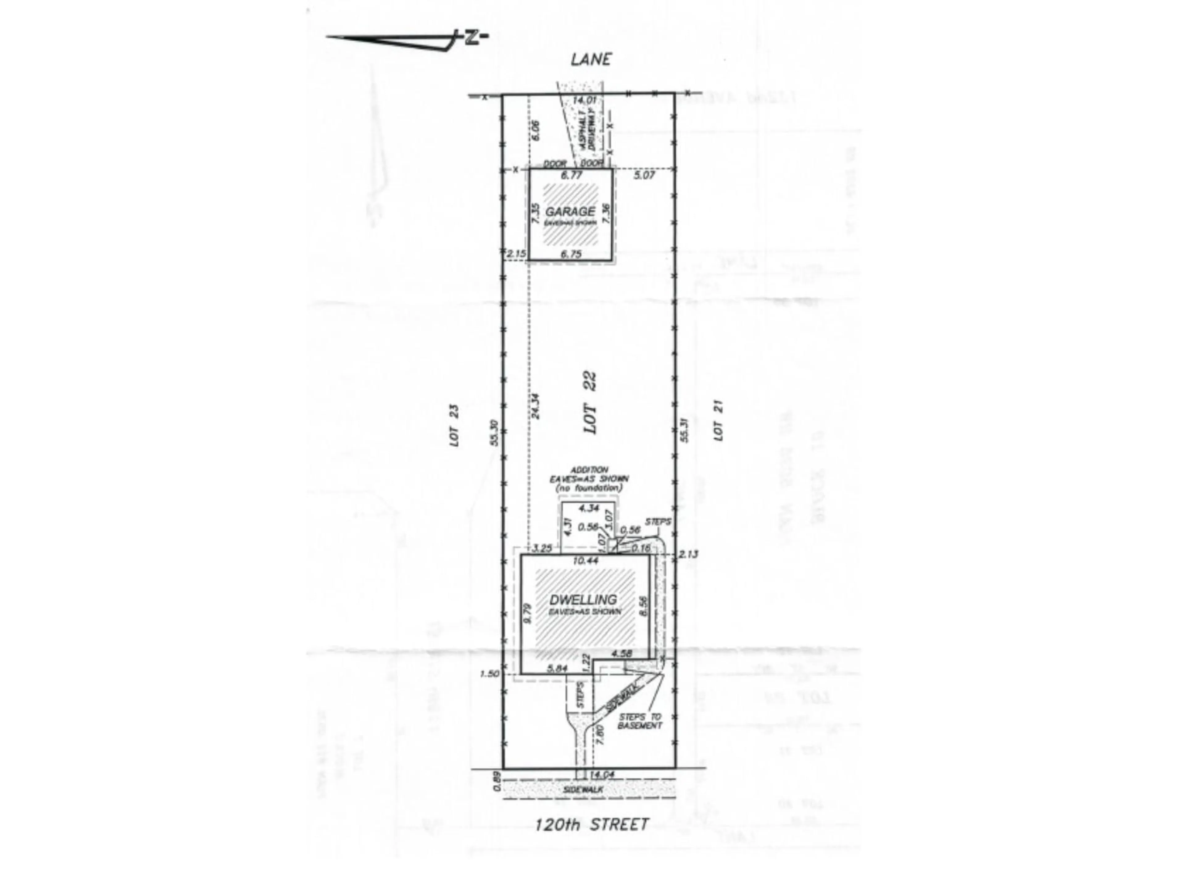 Floor plan for NW - 13019 120 ST, Edmonton Alberta T5E5P1