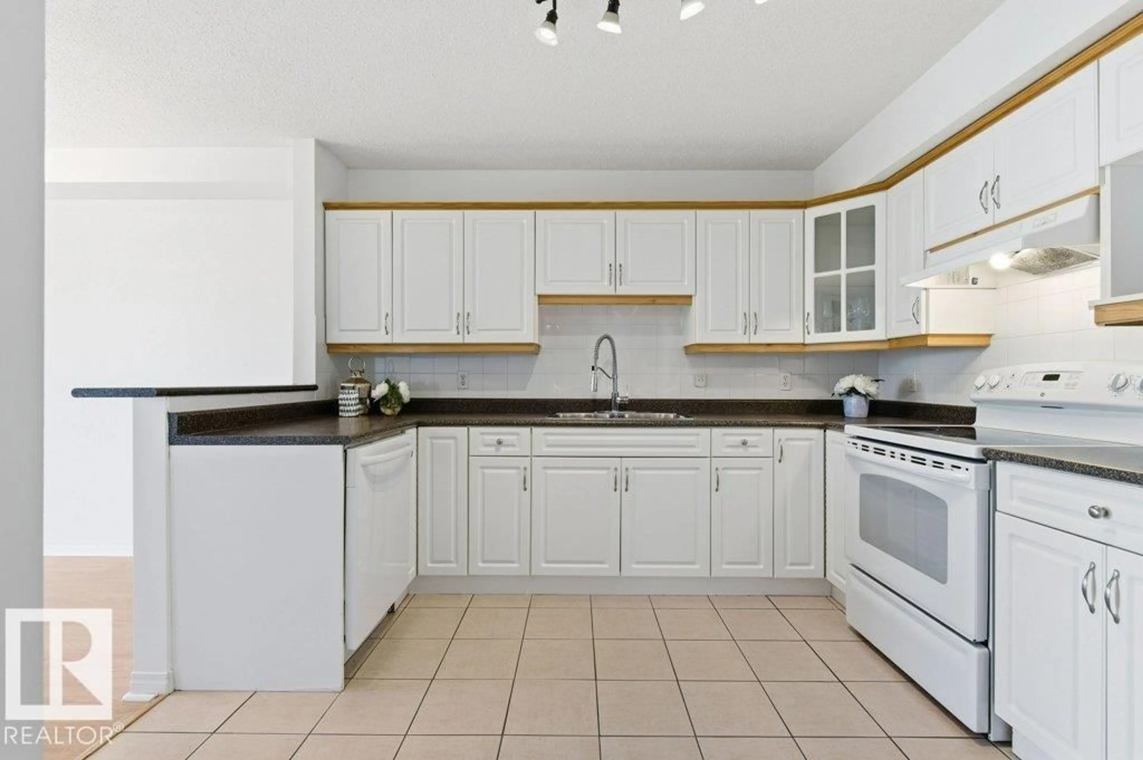 Standard kitchen, ceramic/tile floor for #40 - 2505 42 ST, Edmonton Alberta T6L7G8