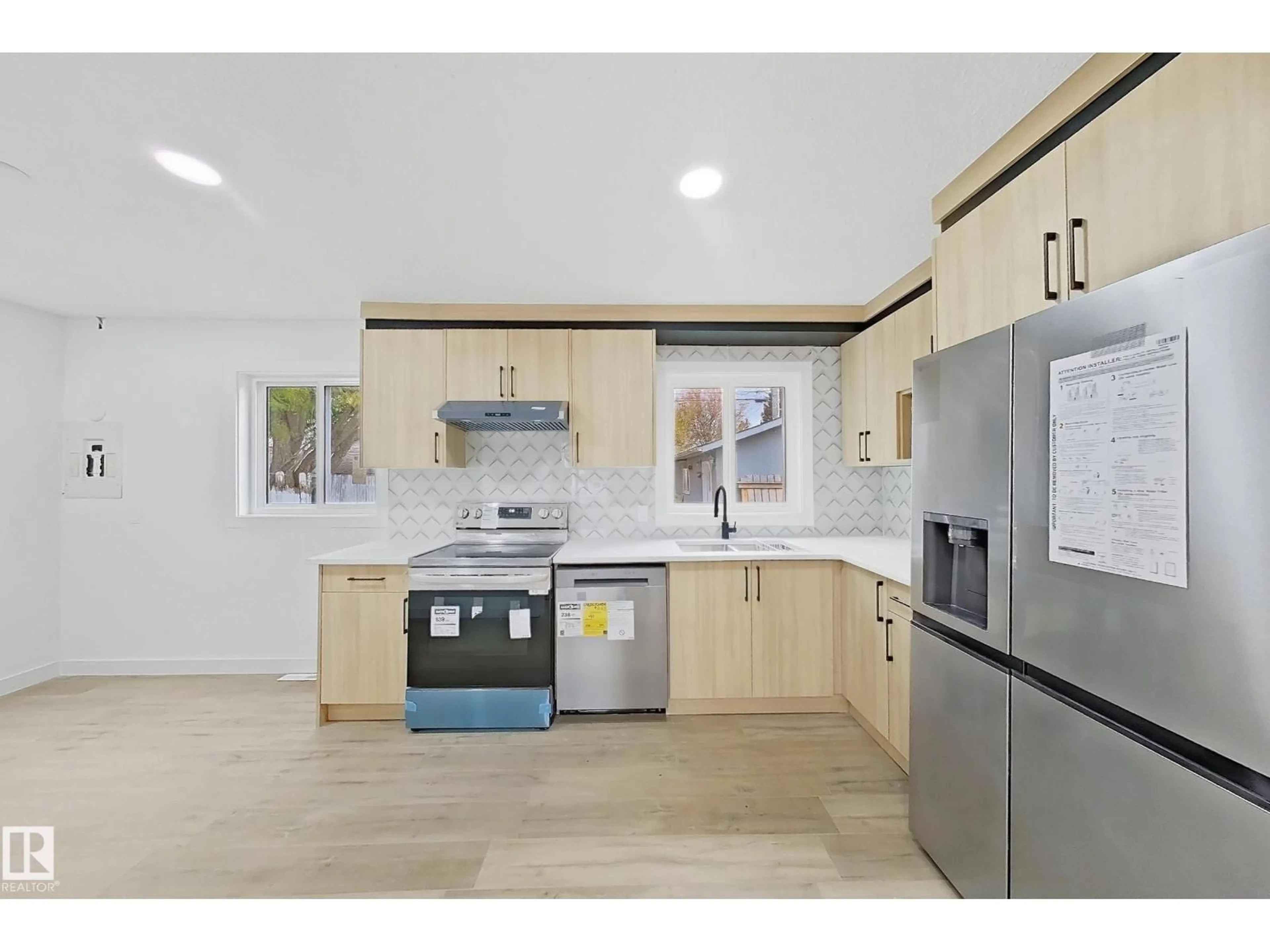 Open concept kitchen, unknown for 15911 108 AV, Edmonton Alberta T5P1A8