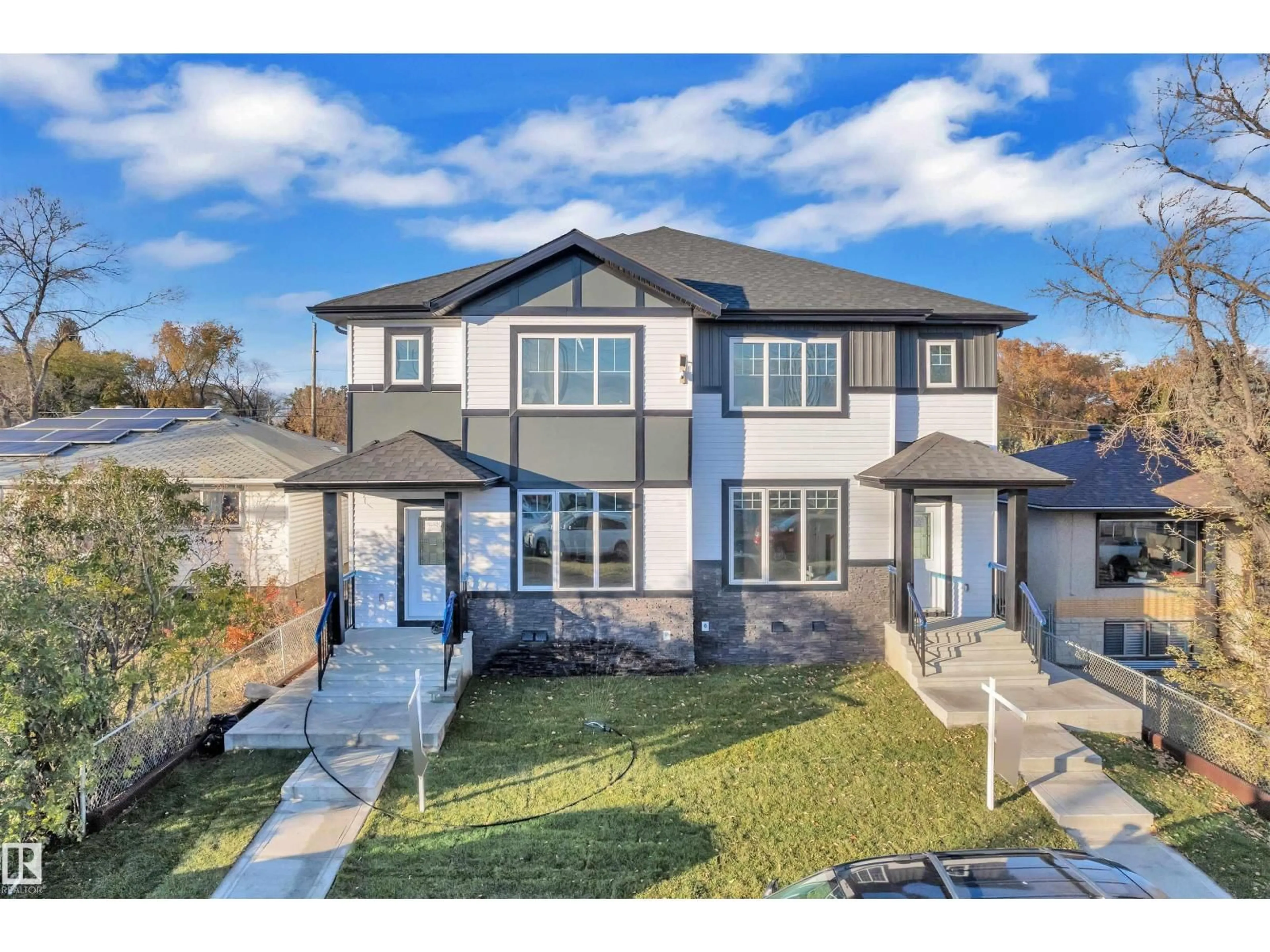 Home with brick exterior material, street for 9650 63 AVE, Edmonton Alberta T6E0G5