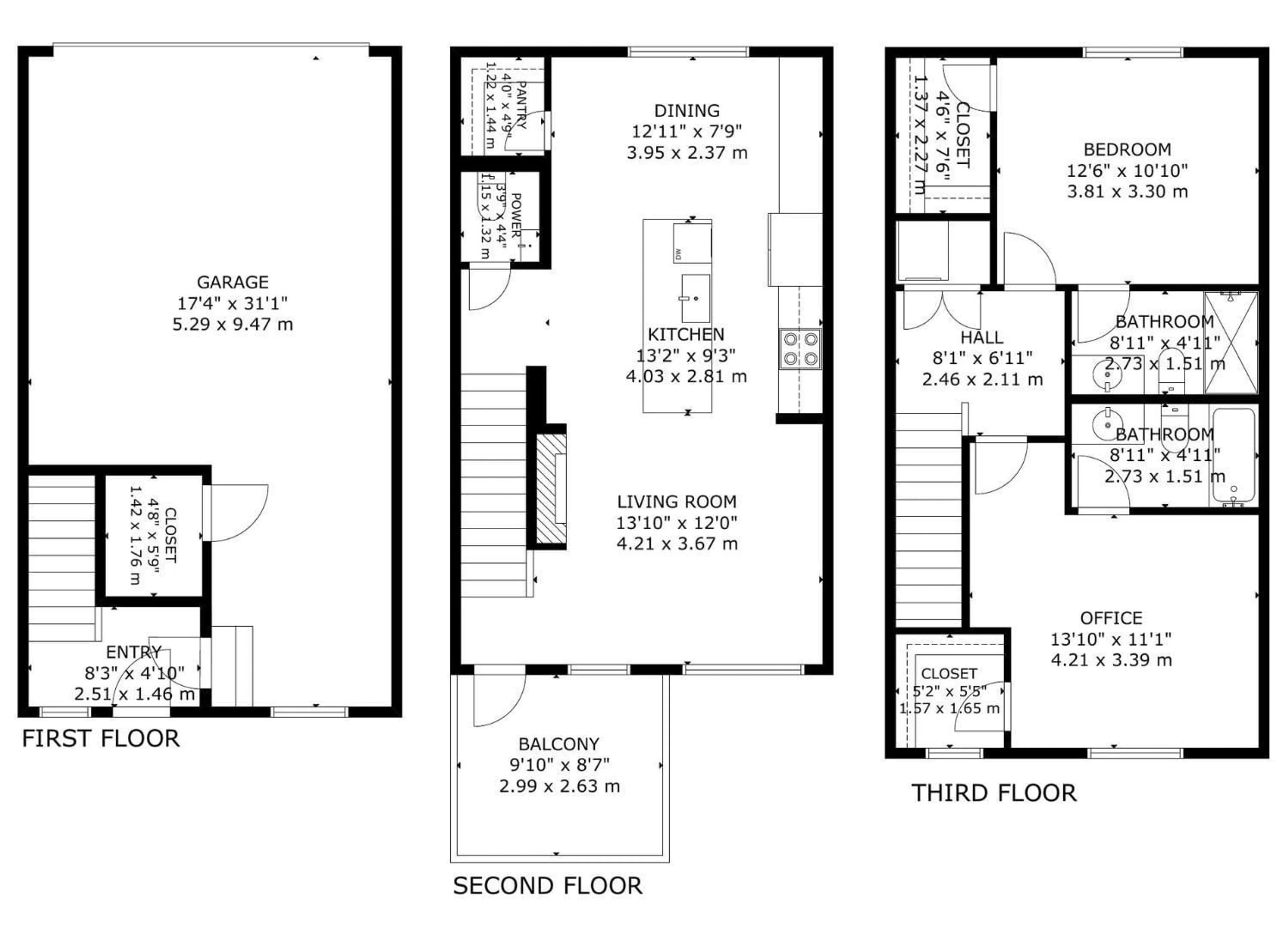 Floor plan for 50 - 67 MCLAUGHLIN DR, Spruce Grove Alberta T7X0E1