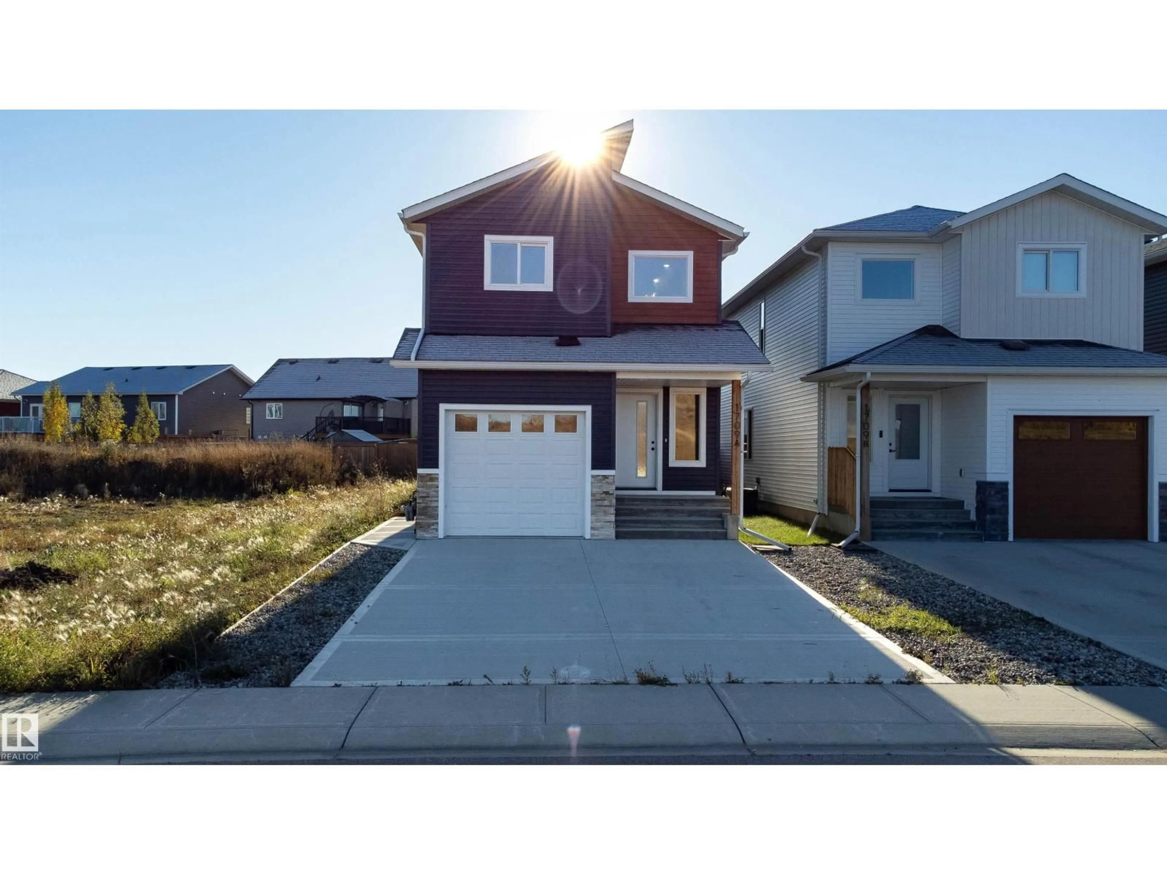 Home with vinyl exterior material, street for 1709A CRESTVIEW WY, Cold Lake Alberta T9M0C8