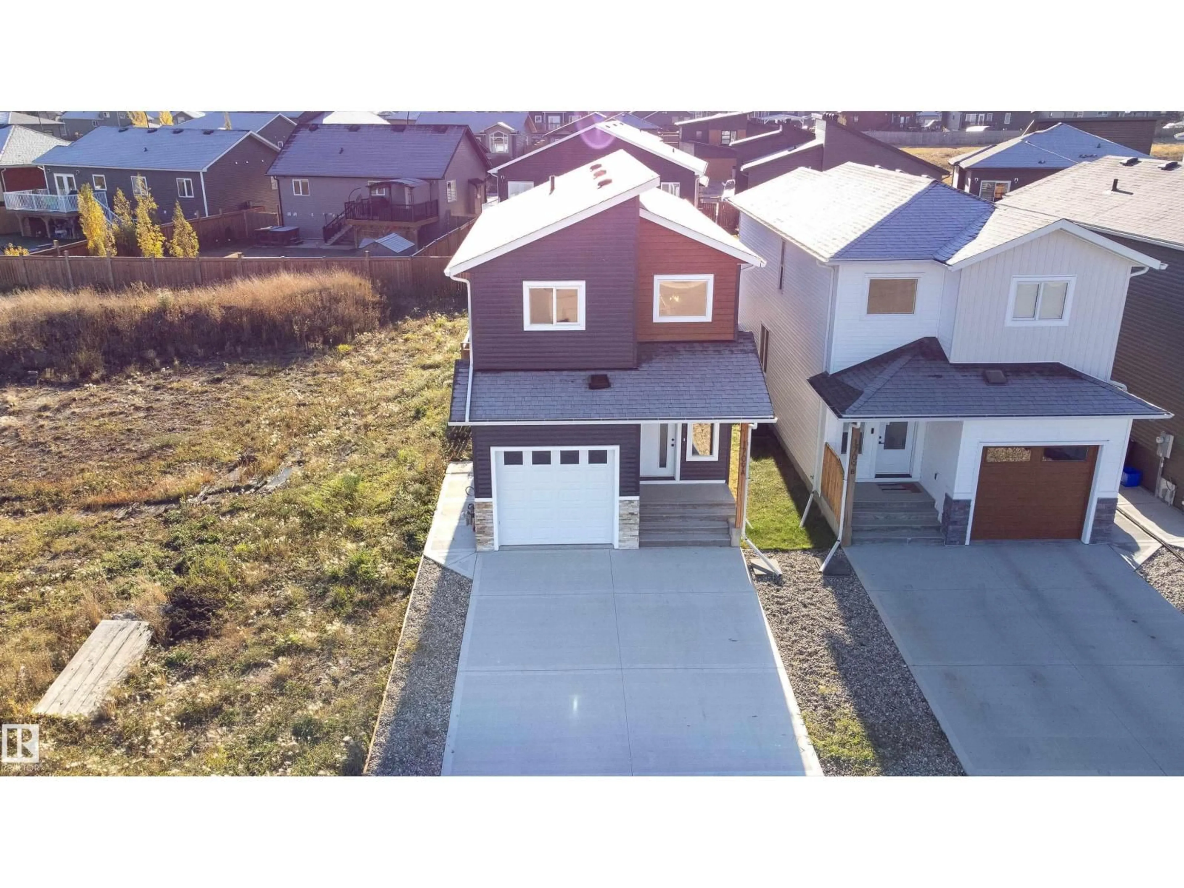 A pic from outside/outdoor area/front of a property/back of a property/a pic from drone, street for 1709A CRESTVIEW WY, Cold Lake Alberta T9M0C8
