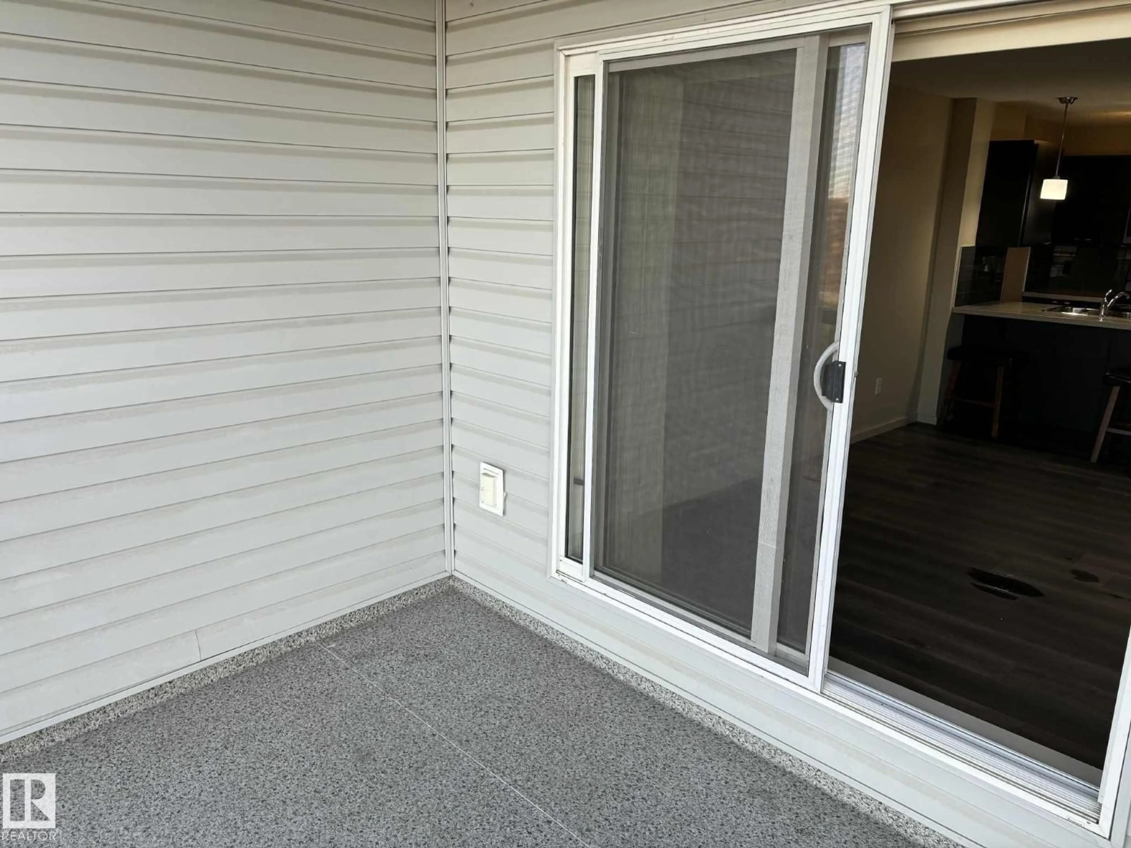 Patio, street for #351 - 1196 HYNDMAN RD, Edmonton Alberta T5A0X8