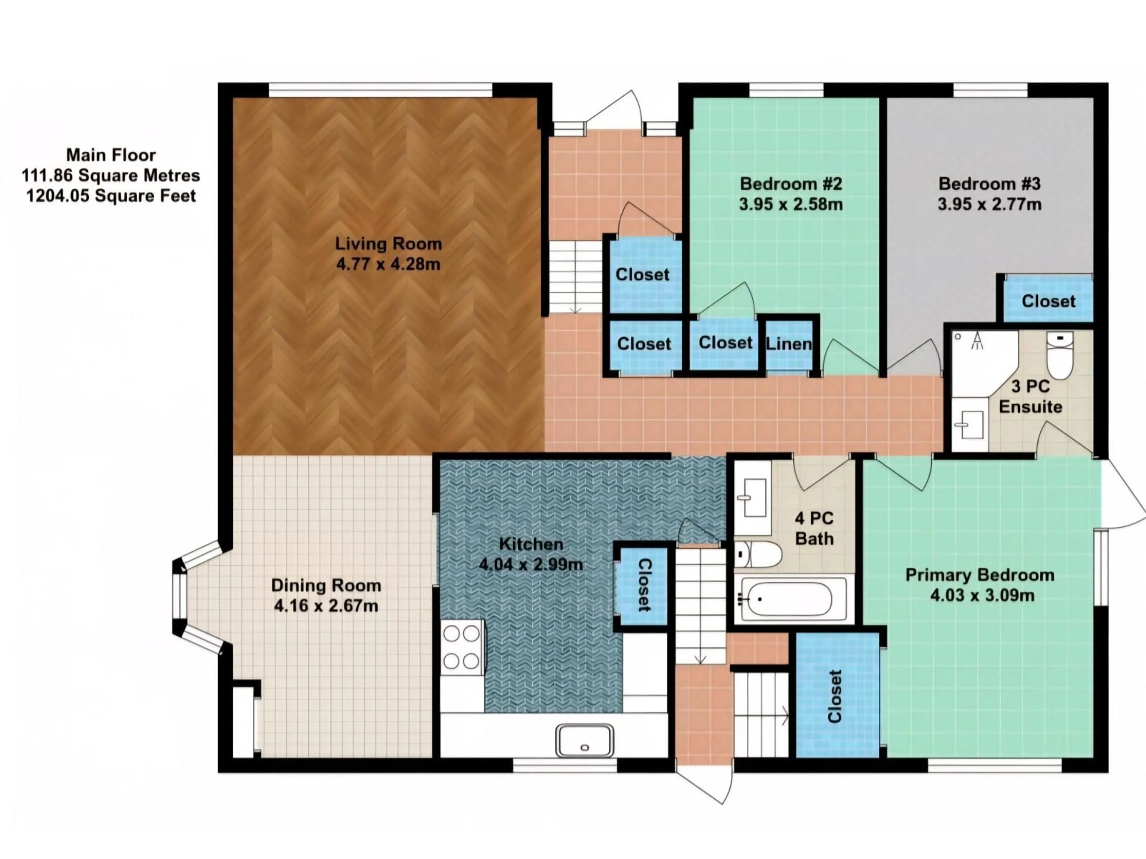 Floor plan for 11 FALCON CR, St. Albert Alberta T8N1T9