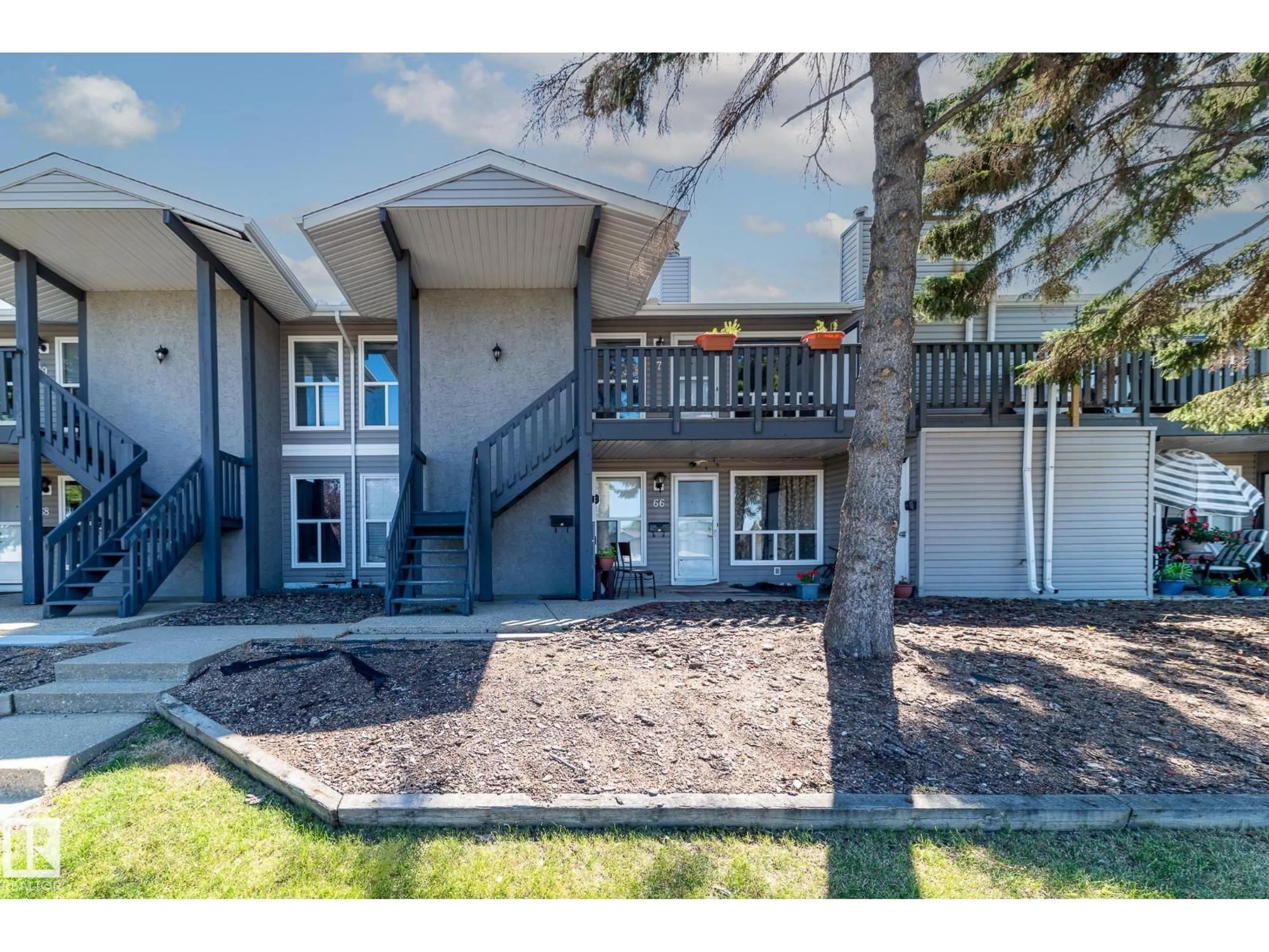 A pic from outside/outdoor area/front of a property/back of a property/a pic from drone, street for #67 - 1503 MILL WOODS RD, Edmonton Alberta T6L4C2