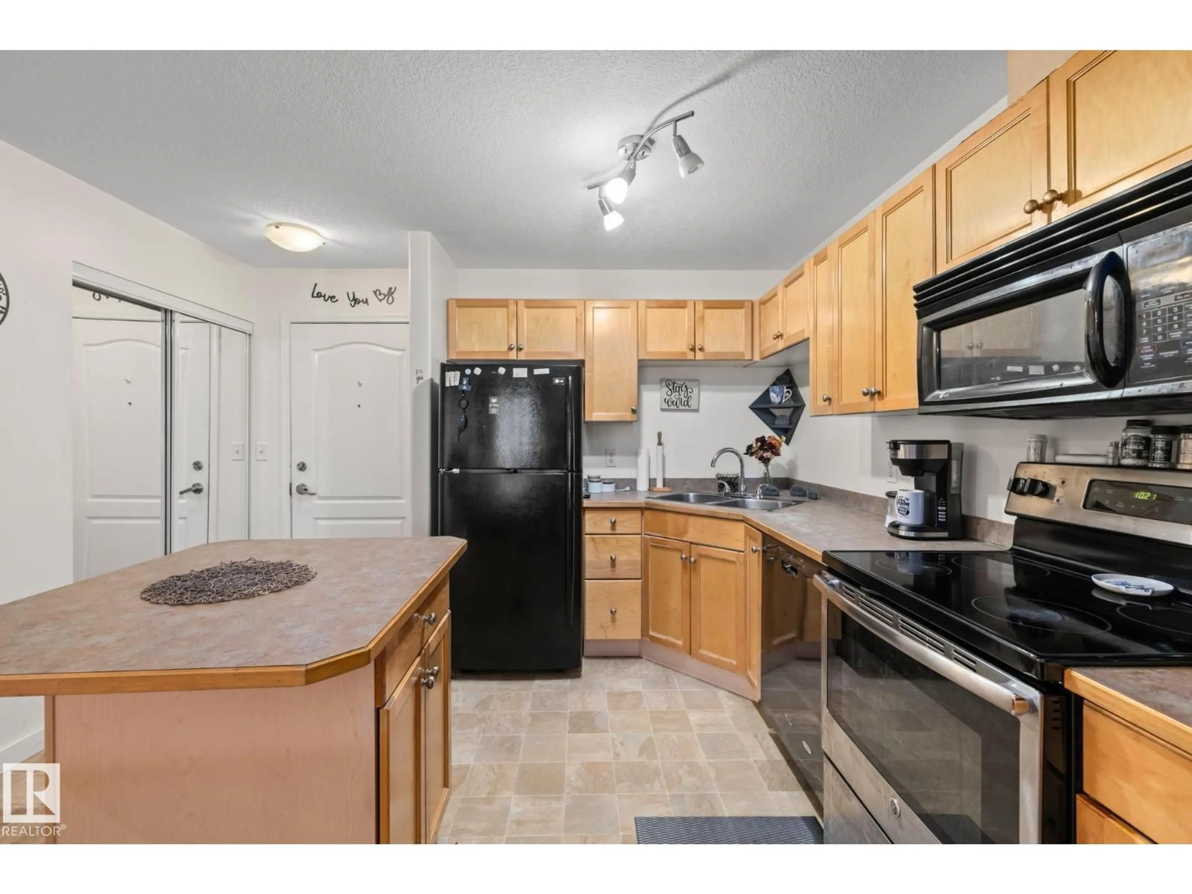 Standard kitchen, unknown for #308 - 12550 140 AV, Edmonton Alberta T5X6J4