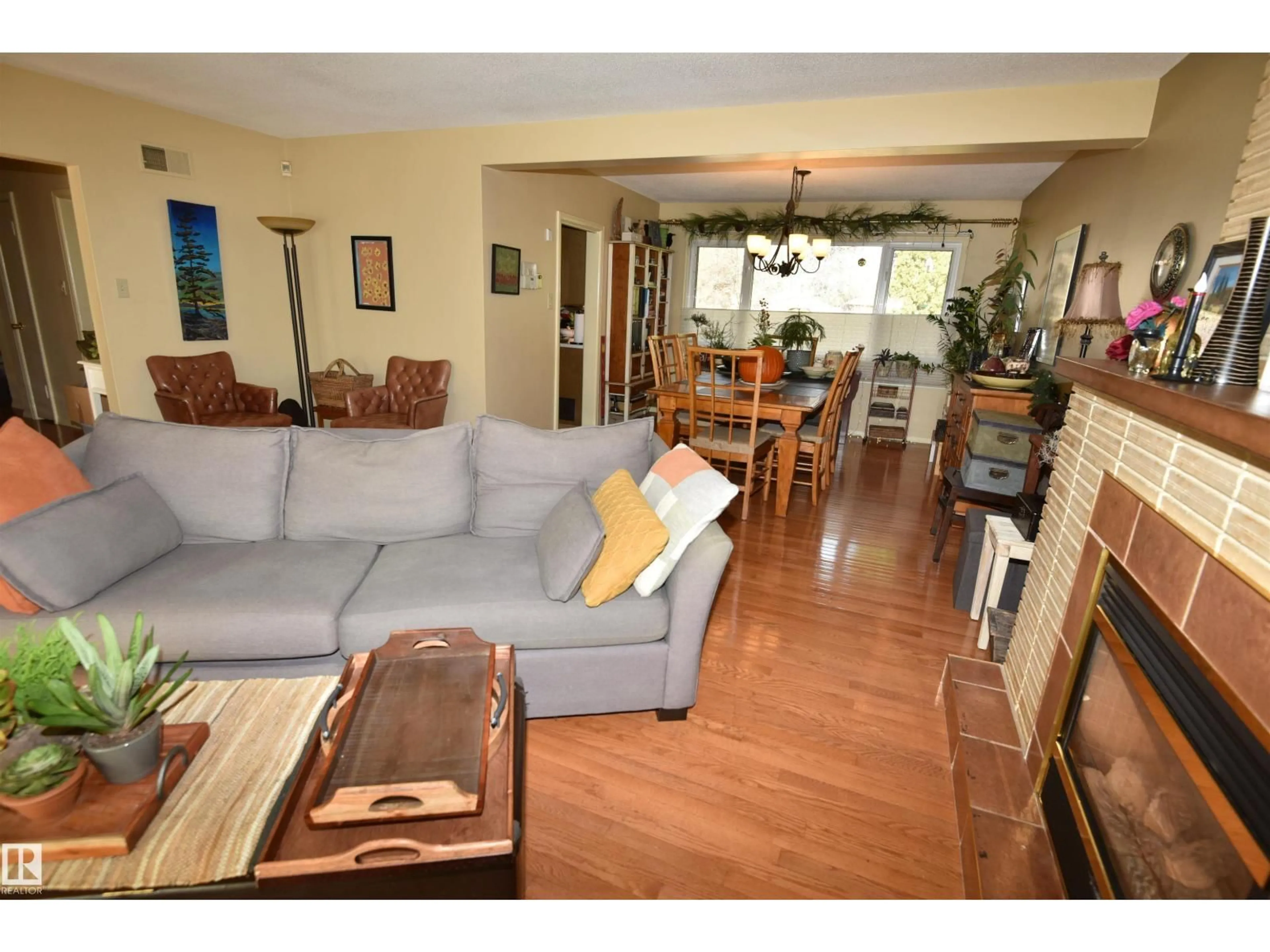 Living room with furniture, unknown for NW - 13910 101A AV, Edmonton Alberta T5N0L2