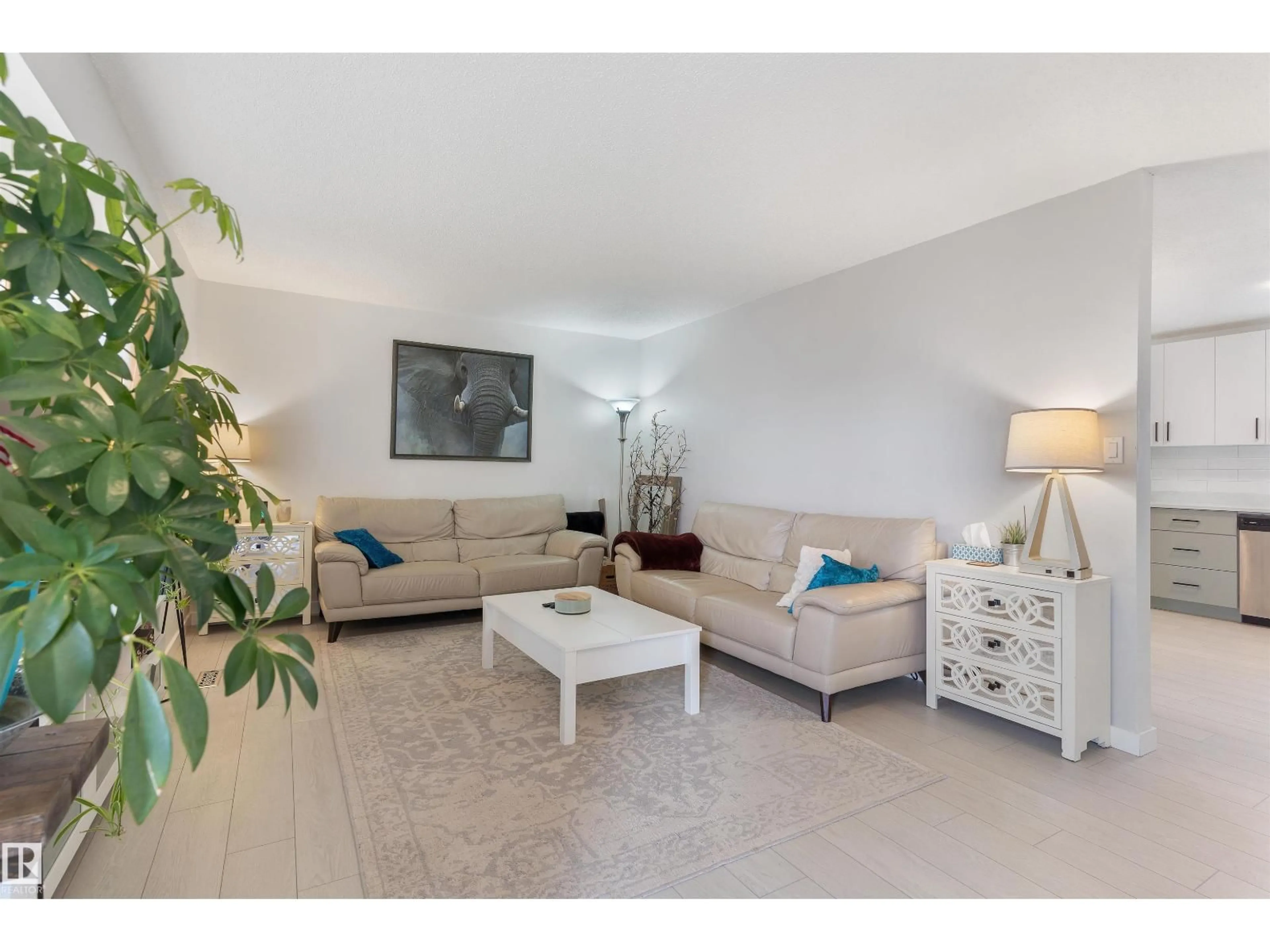 Living room with furniture, unknown for 5614 48A ST, Vegreville Alberta T9C1G7