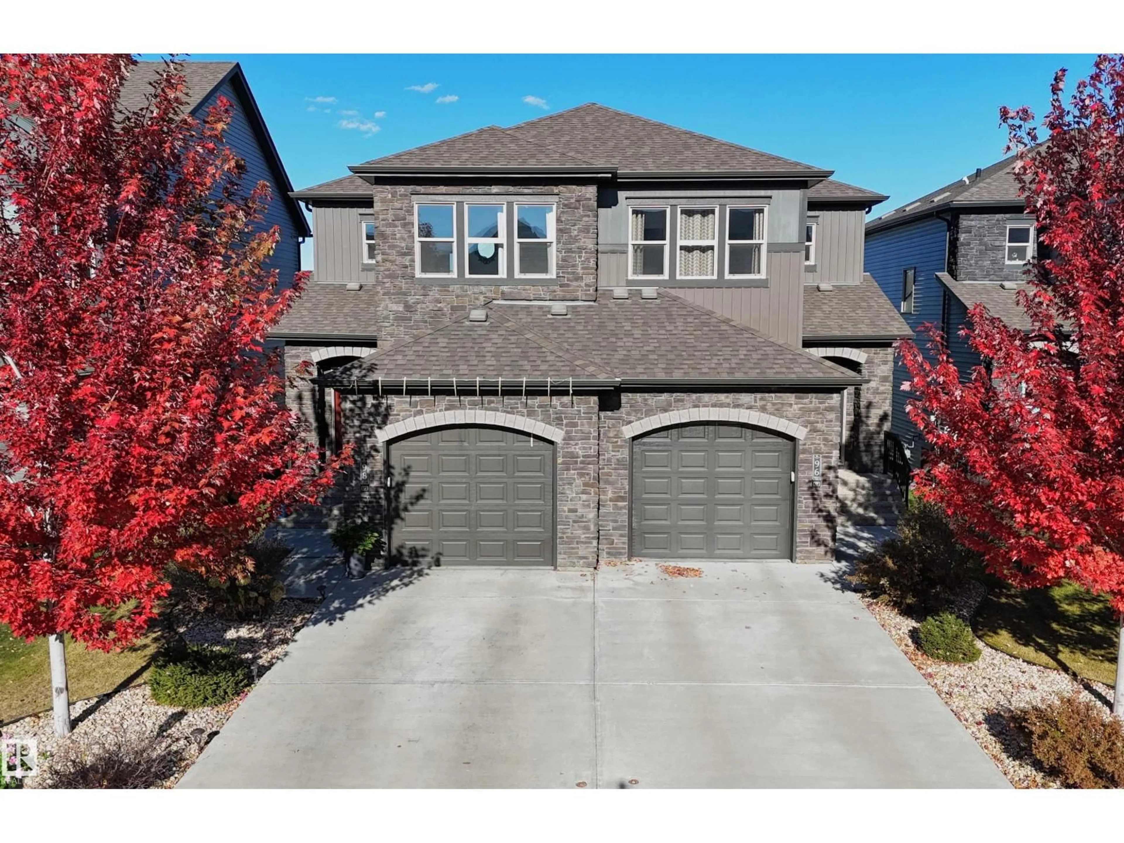 Home with brick exterior material, street for 98 GREENBURY CL, Spruce Grove Alberta T7X0L7