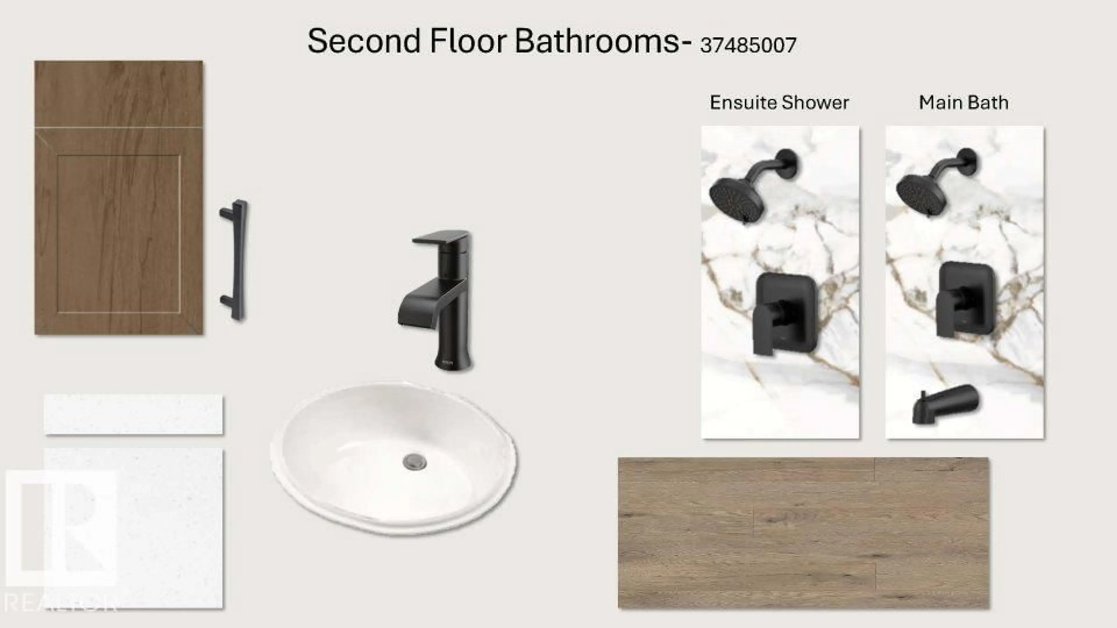 Standard bathroom, ceramic/tile floor for 20510 16A AV, Edmonton Alberta T6M3E5